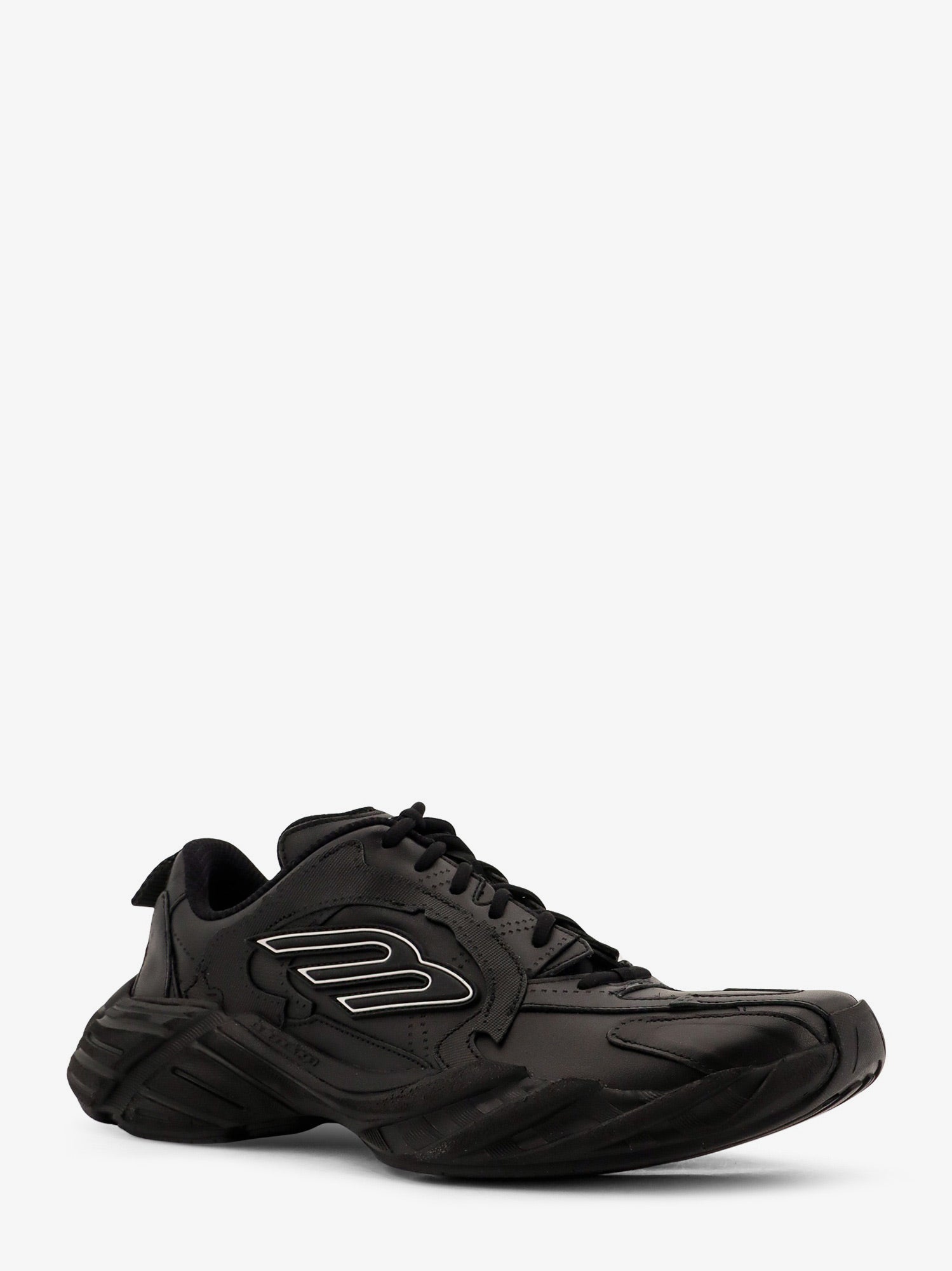 Balenciaga Monday Low-top Leather Sneakers