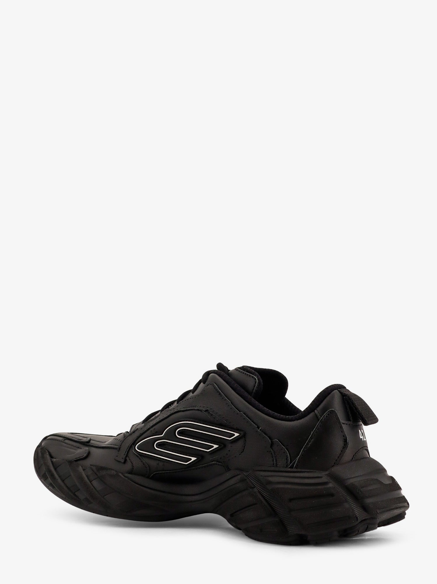 Balenciaga Monday Low-top Leather Sneakers