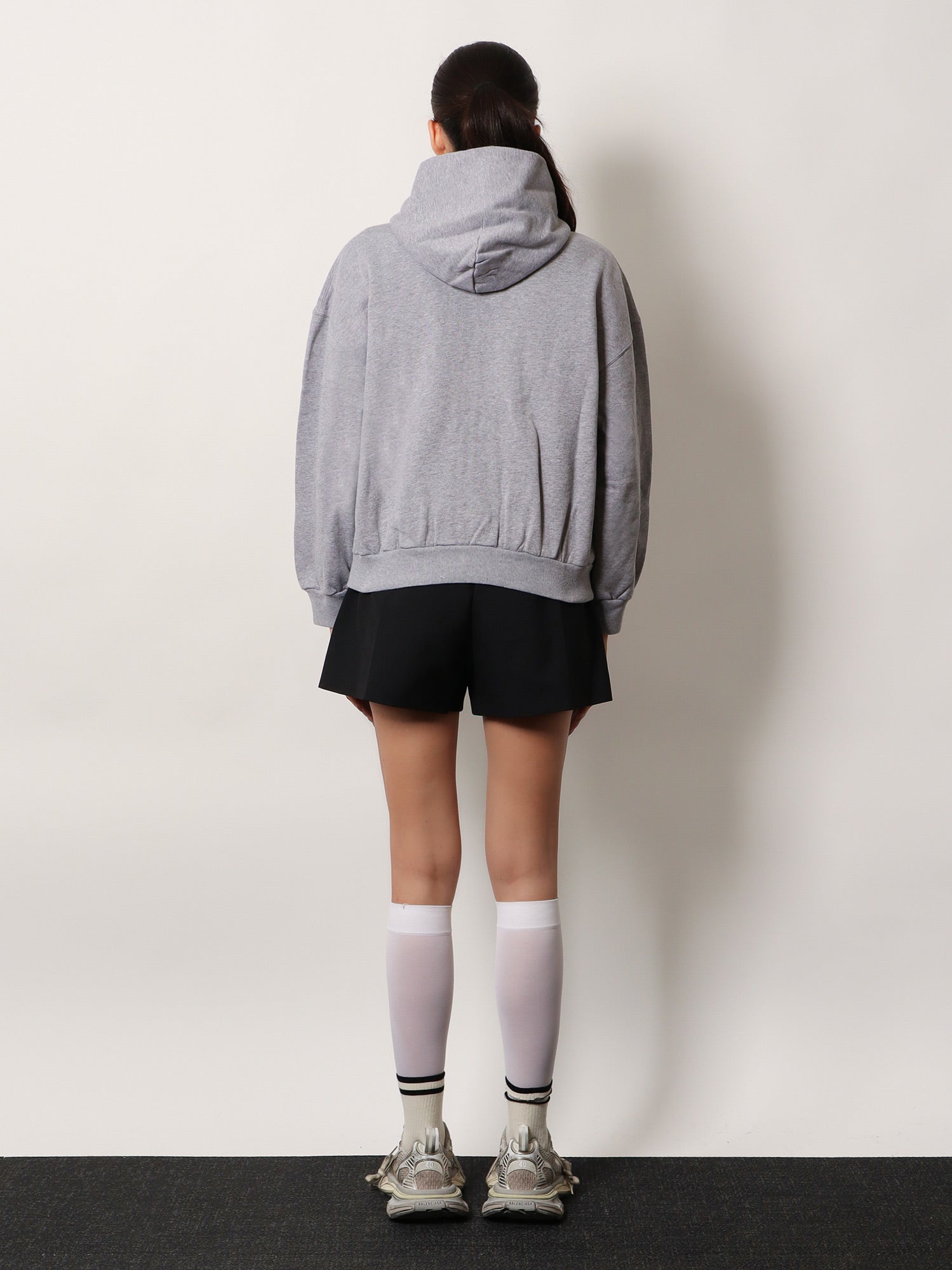 Balenciaga Cotton Hooded Sweatshirt