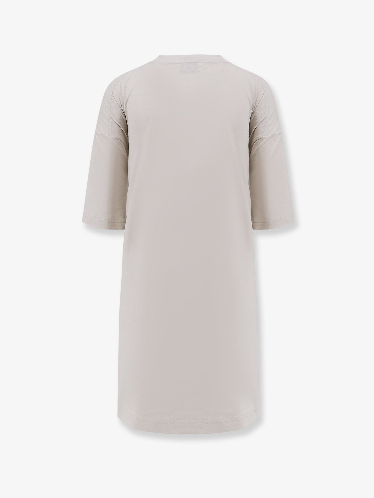 Balenciaga Cotton Jersey Semi Fitted Short Dress