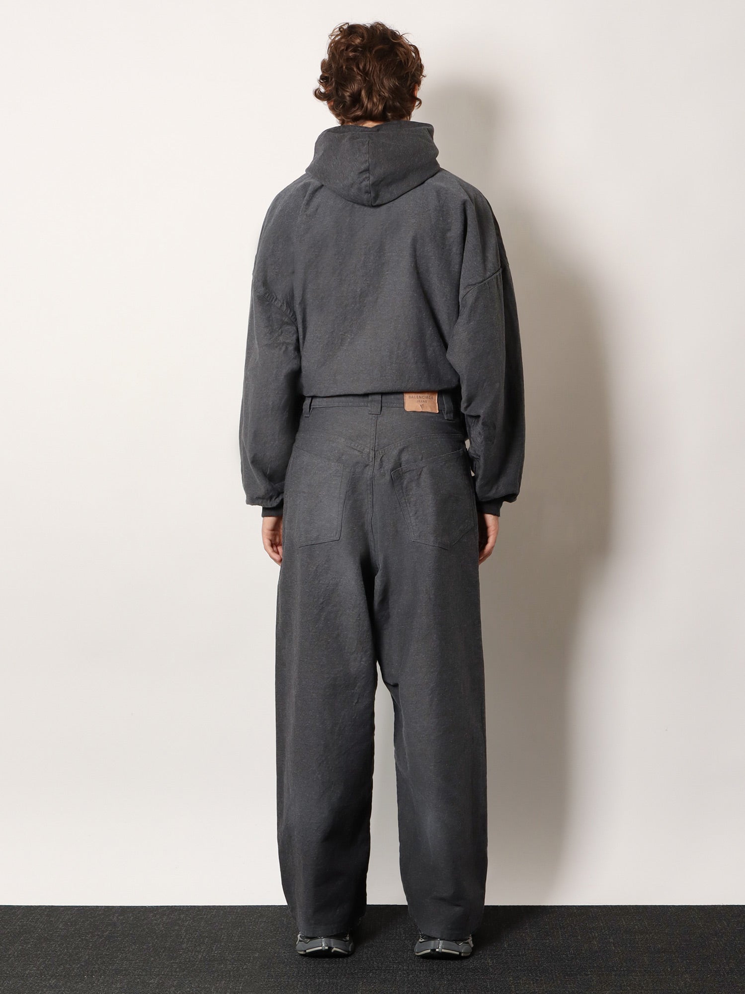 Balenciaga Trompe L'oeil Denim Trousers