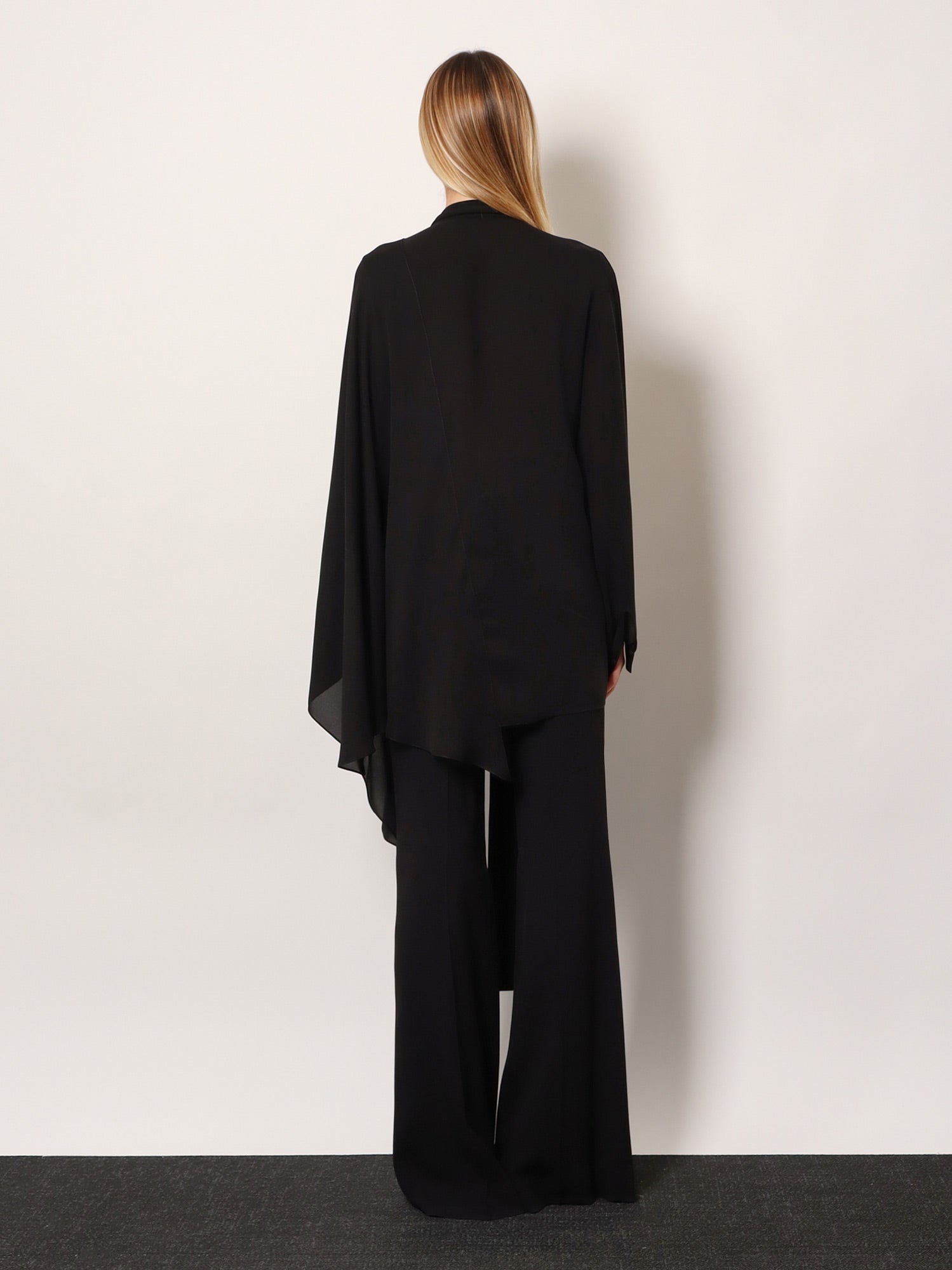 Balenciaga Silk Shirt With Bow