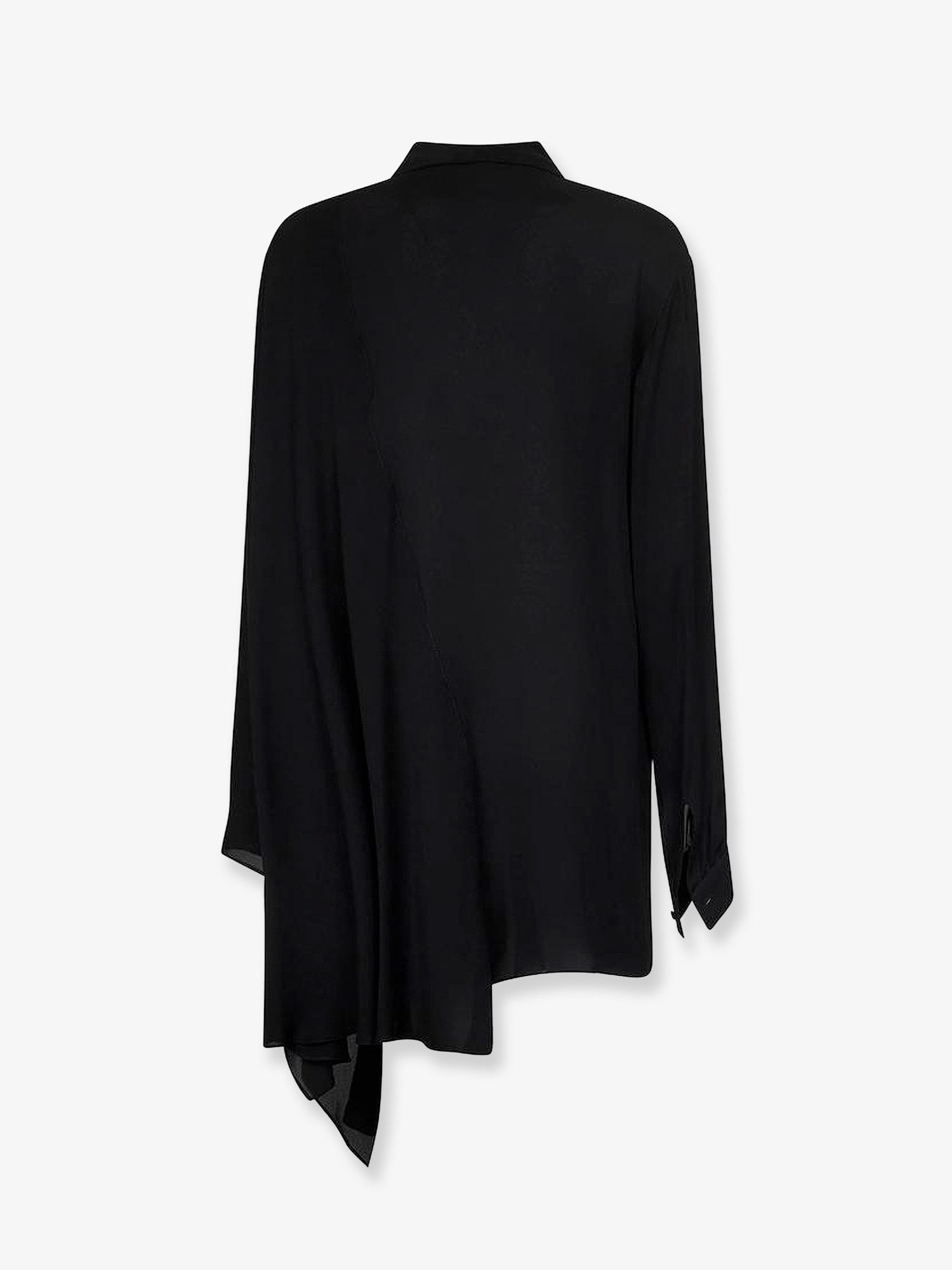 Balenciaga Silk Shirt With Bow