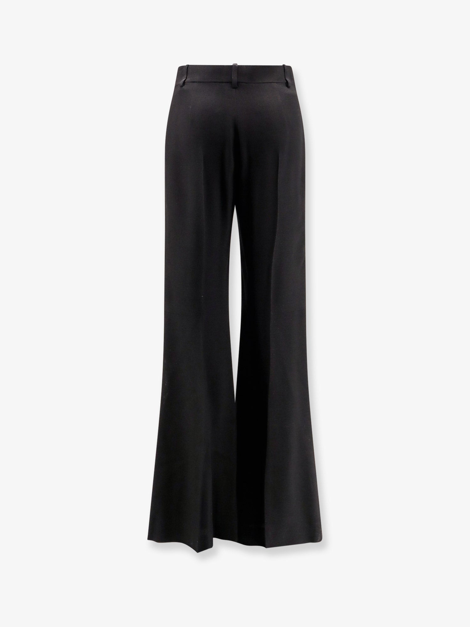 Balenciaga Viscose Trousers With Flared Bottom