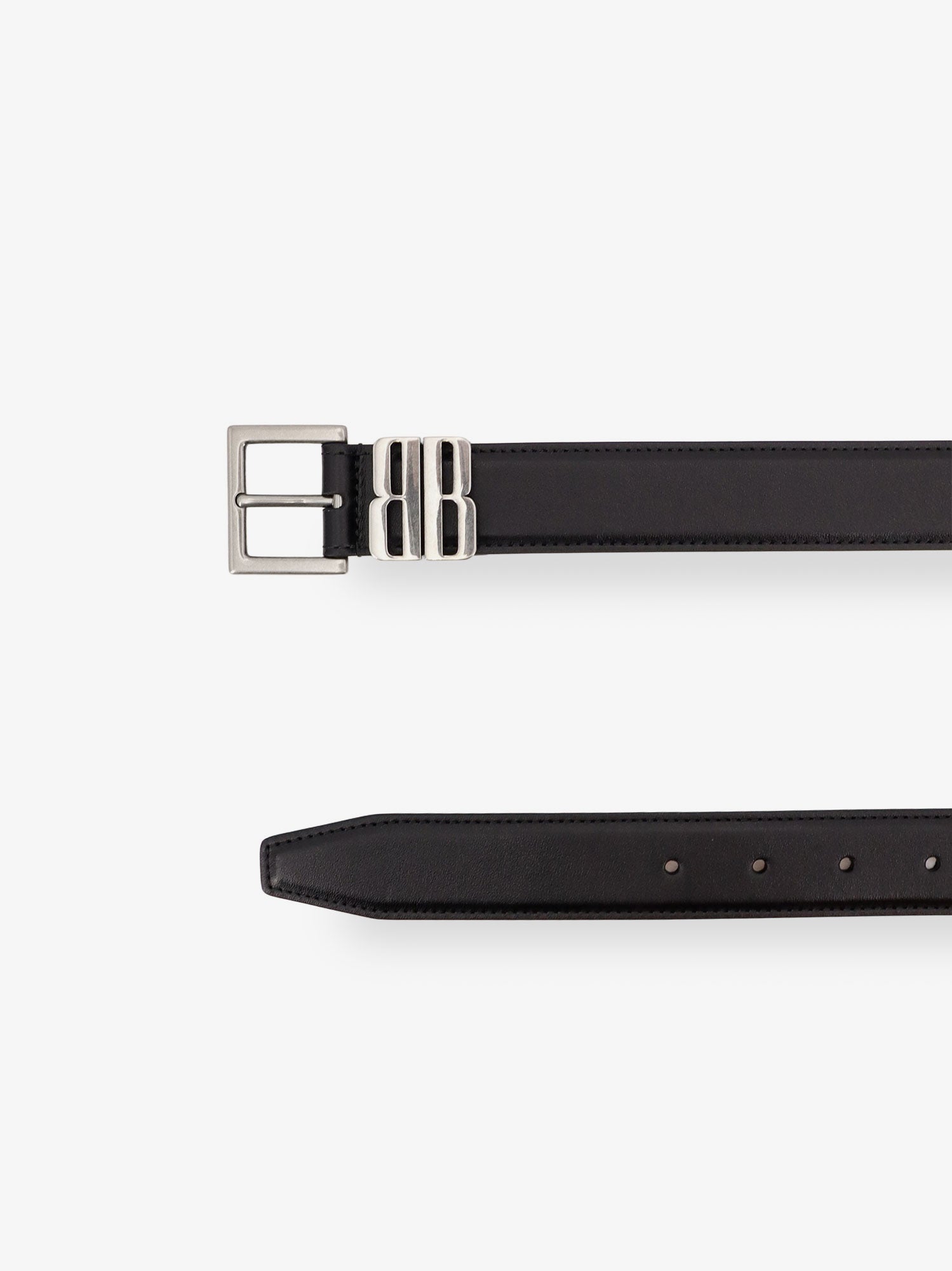 Balenciaga Bb Edit Leather Belt