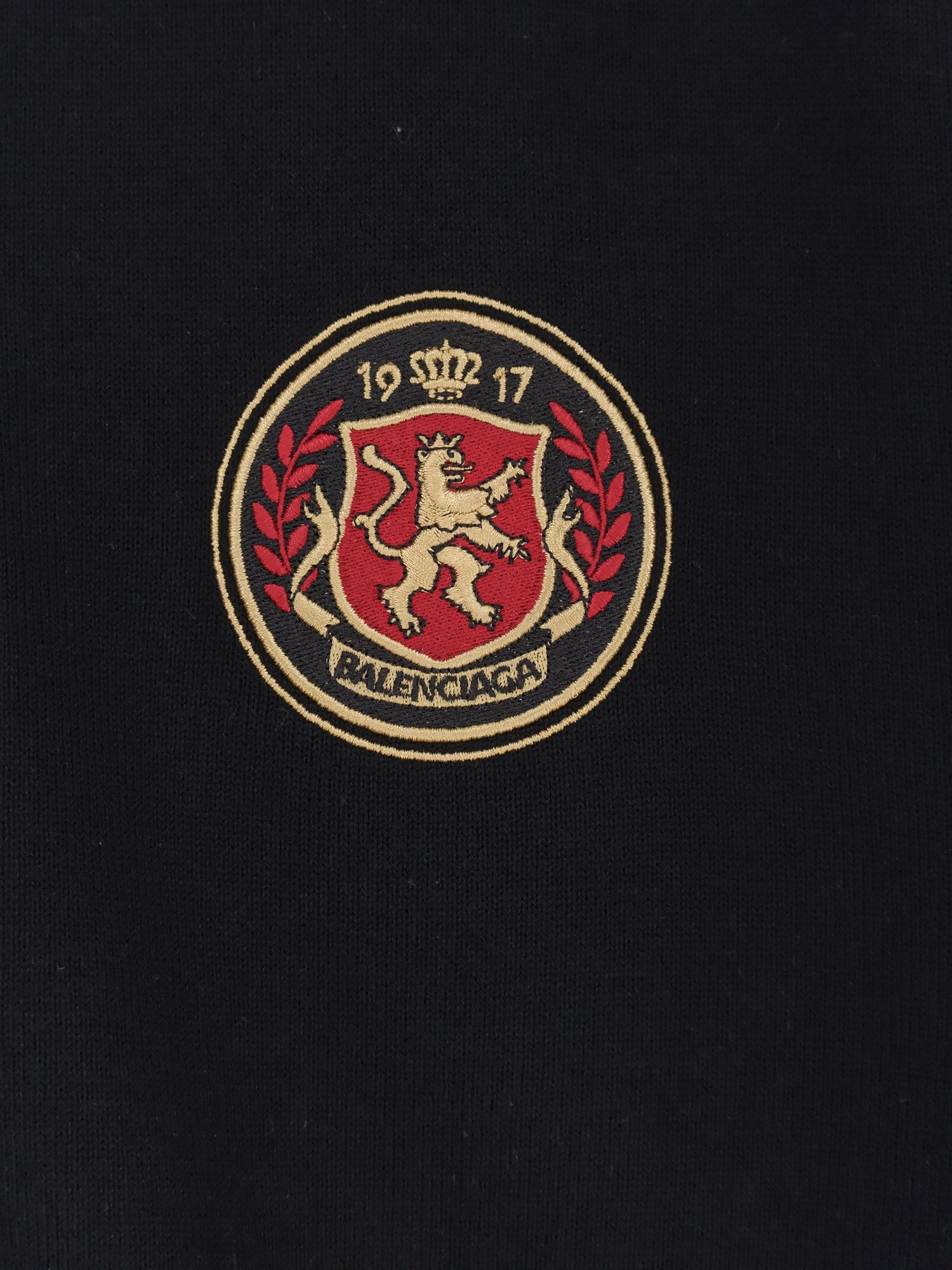 Balenciaga Cotton Sweater With Logo On The Front