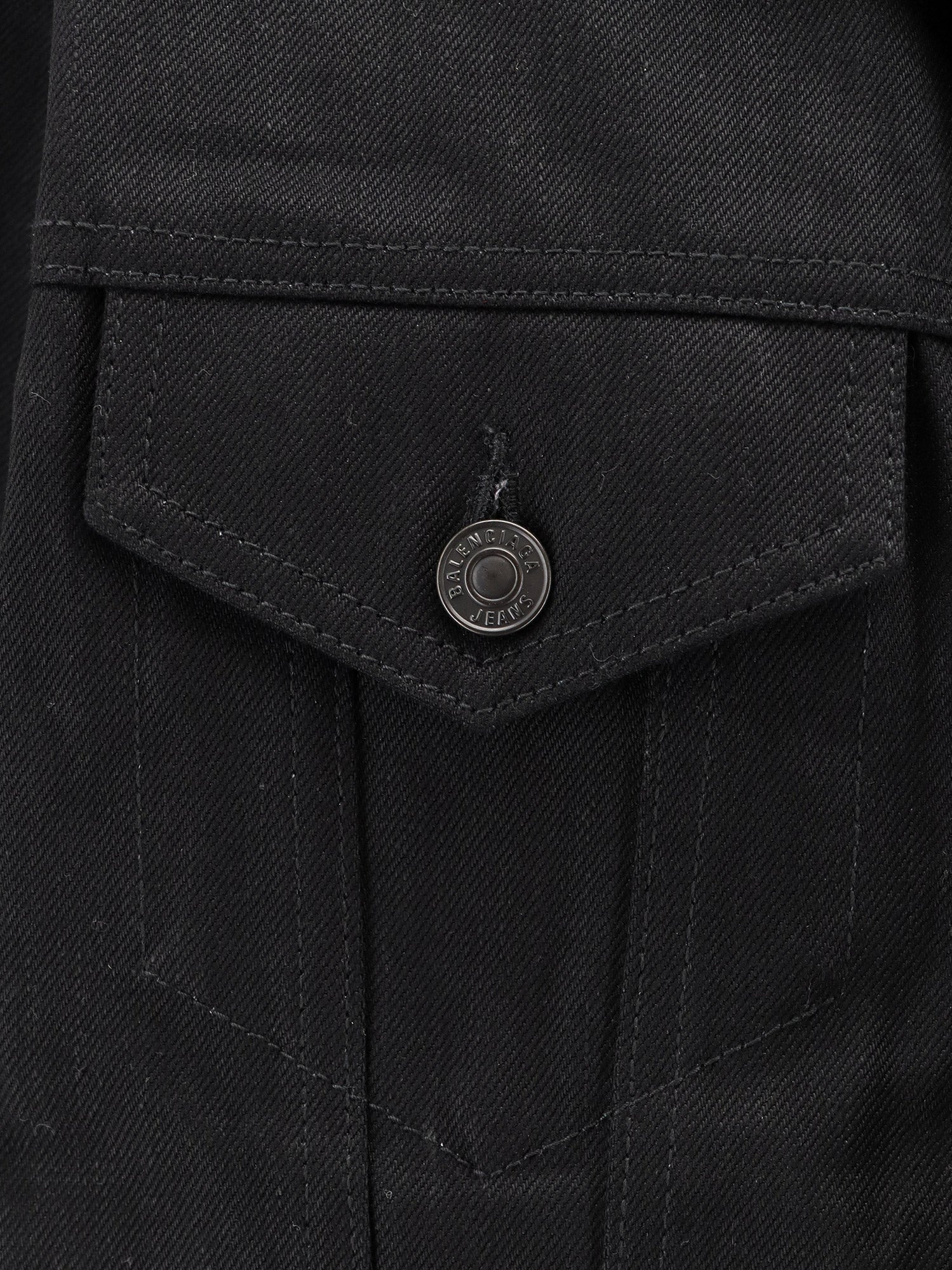 Balenciaga Standing Denim Jacket