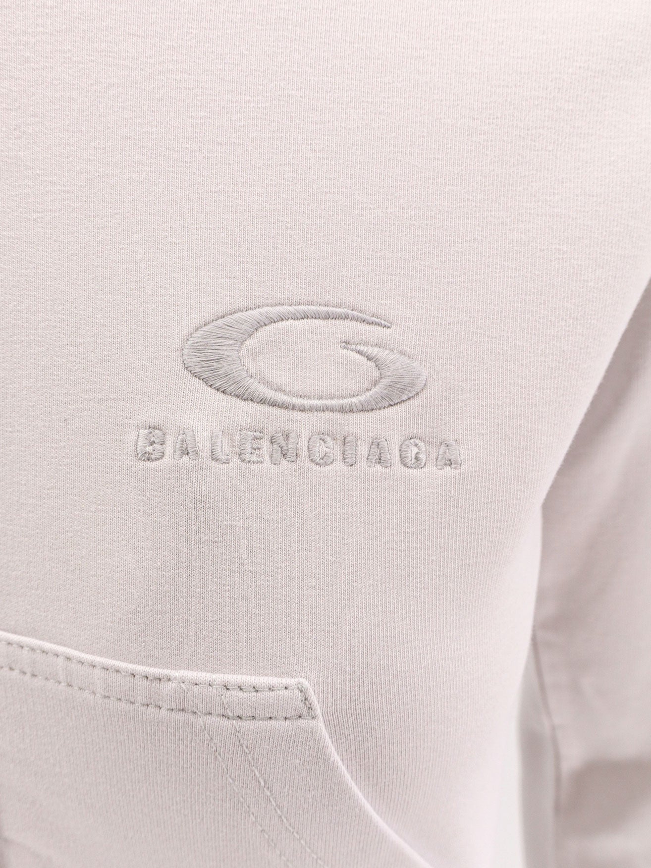 Balenciaga Cotton Hooded Sweatshirt