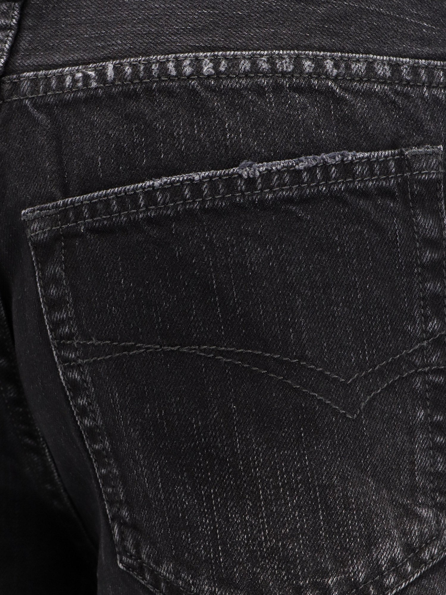 Balenciaga Wide Leg Black Denim Trousers