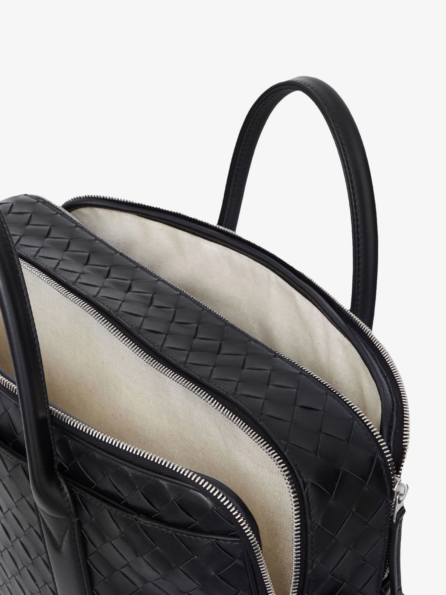 Bottega Veneta Getaway Leather Briefcase