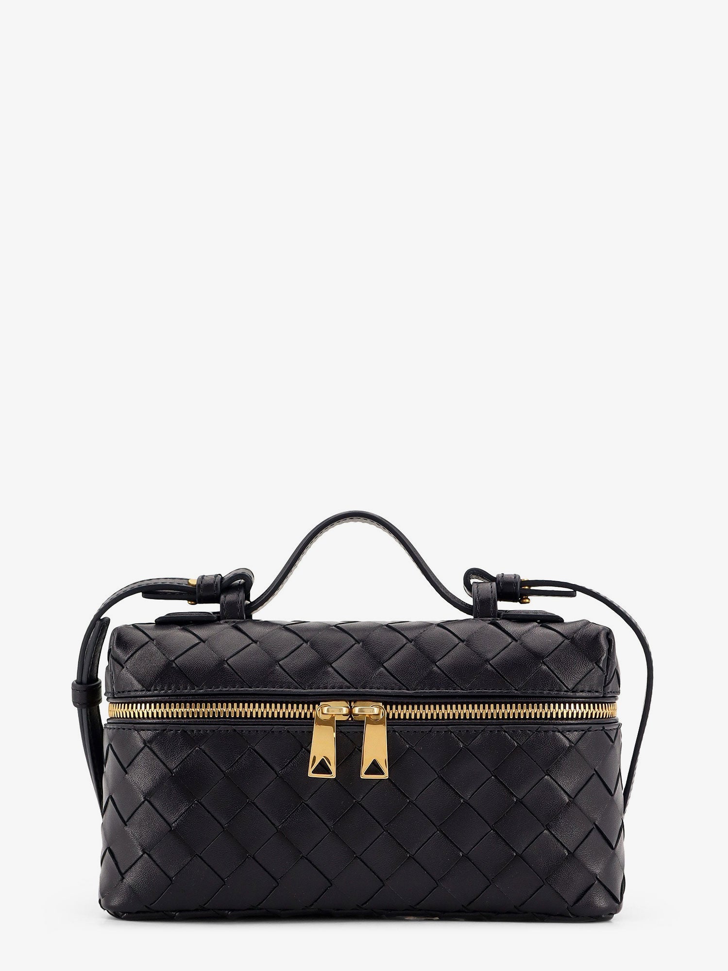Bottega Veneta Bang Bang Vanity Case Leather Bag
