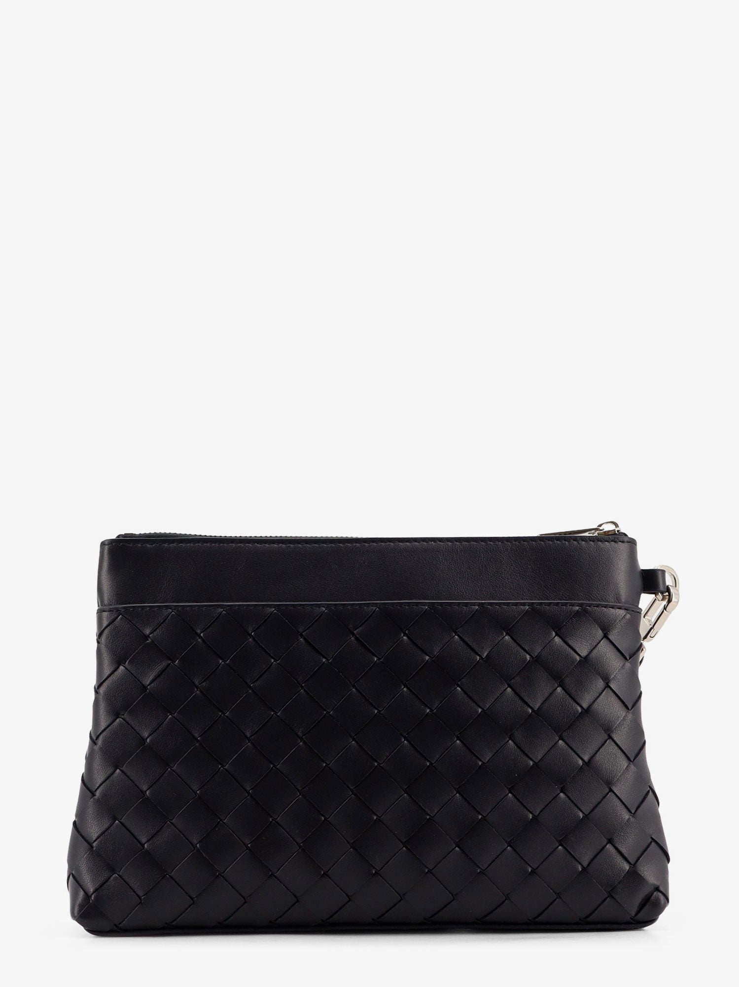 Bottega Veneta Intrecciato Prism Leather Pochette