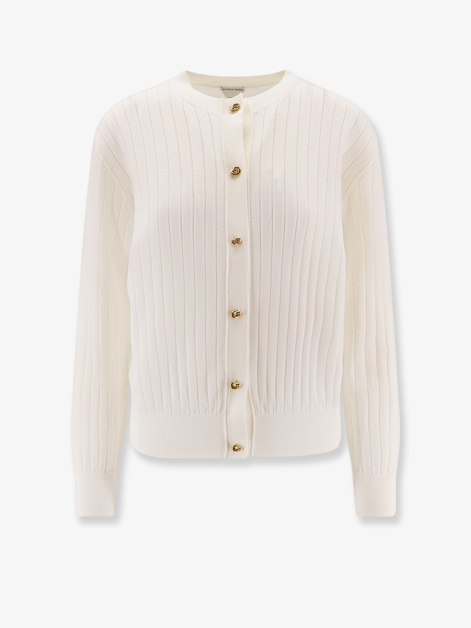Bottega Veneta Wool Cardigan With Knot Buttons