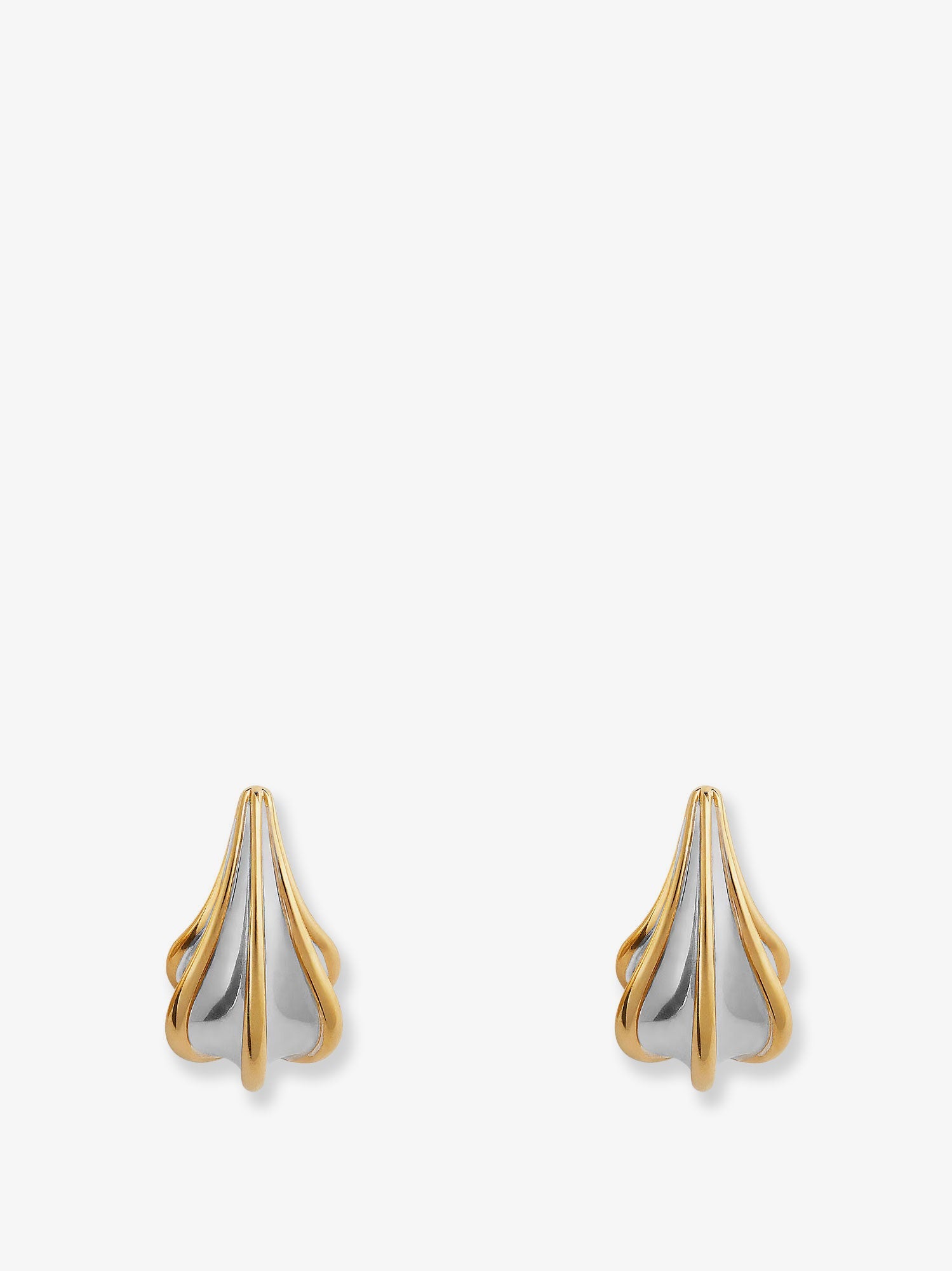 Bottega Veneta Silver Earrings