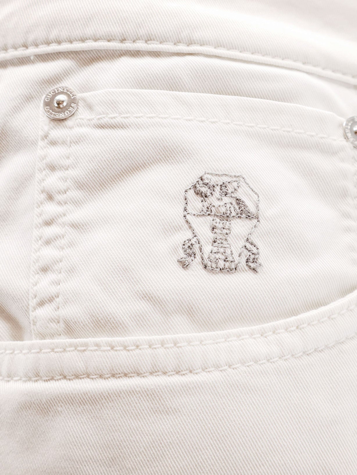 Brunello Cucinelli Stretch Cotton Trousers