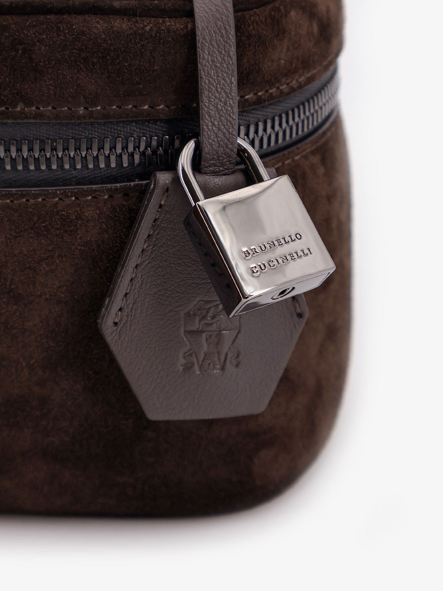 Brunello Cucinelli Suede Shoulder Bag