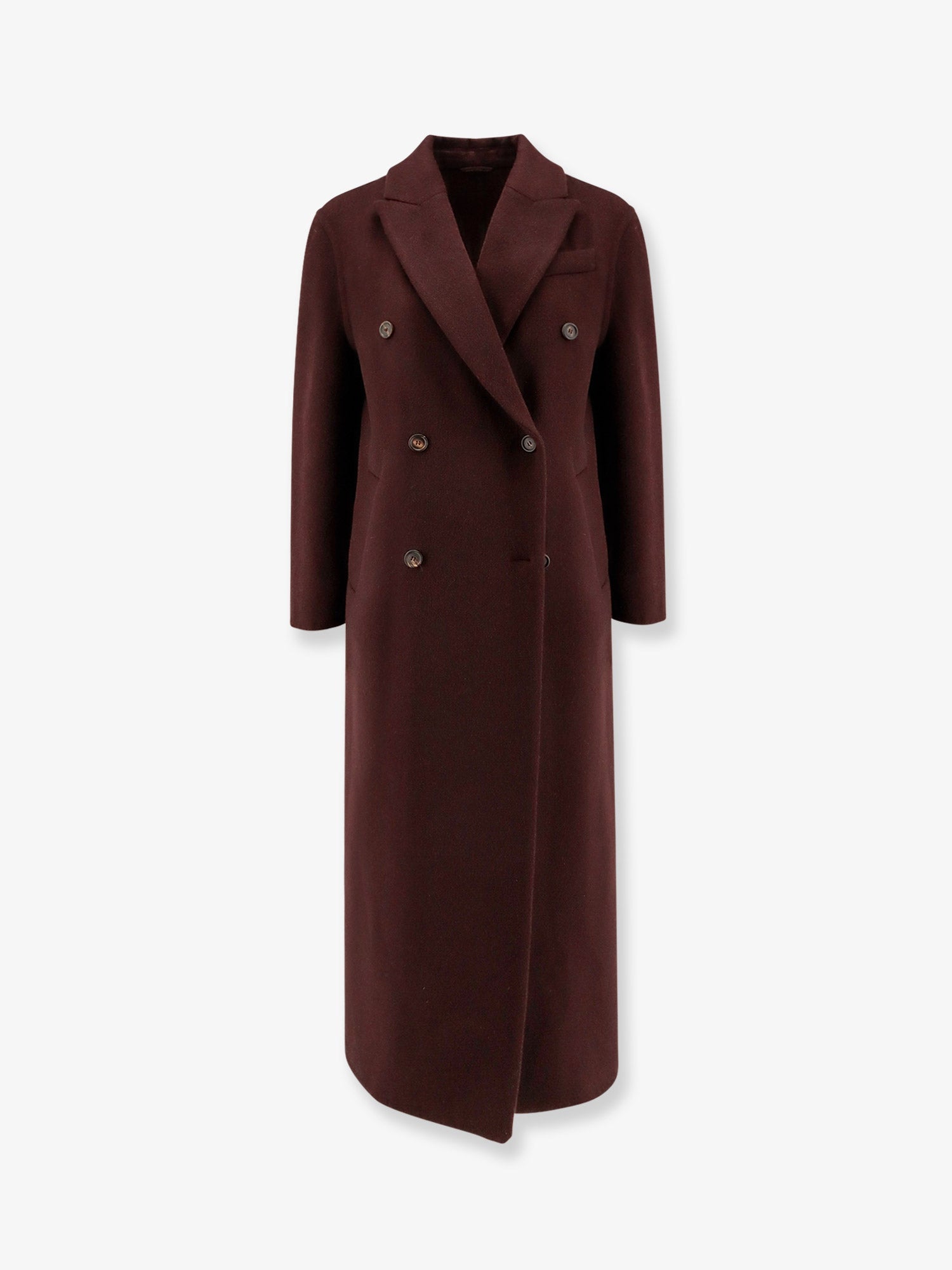 Brunello Cucinelli Double-breasted Cashmere Coat