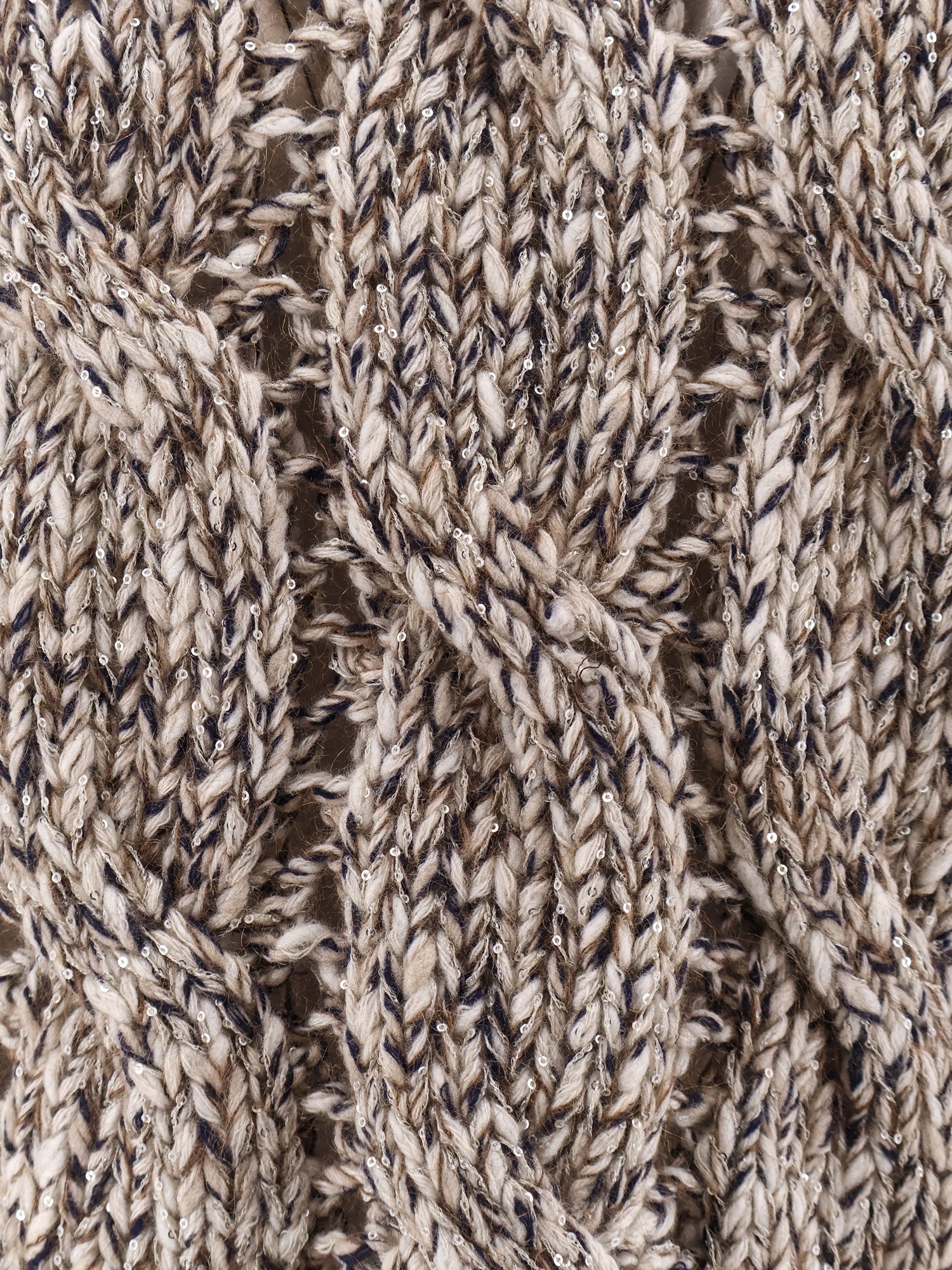 Brunello Cucinelli Wool And Cashmere Turtleneck Sweater With Sequins