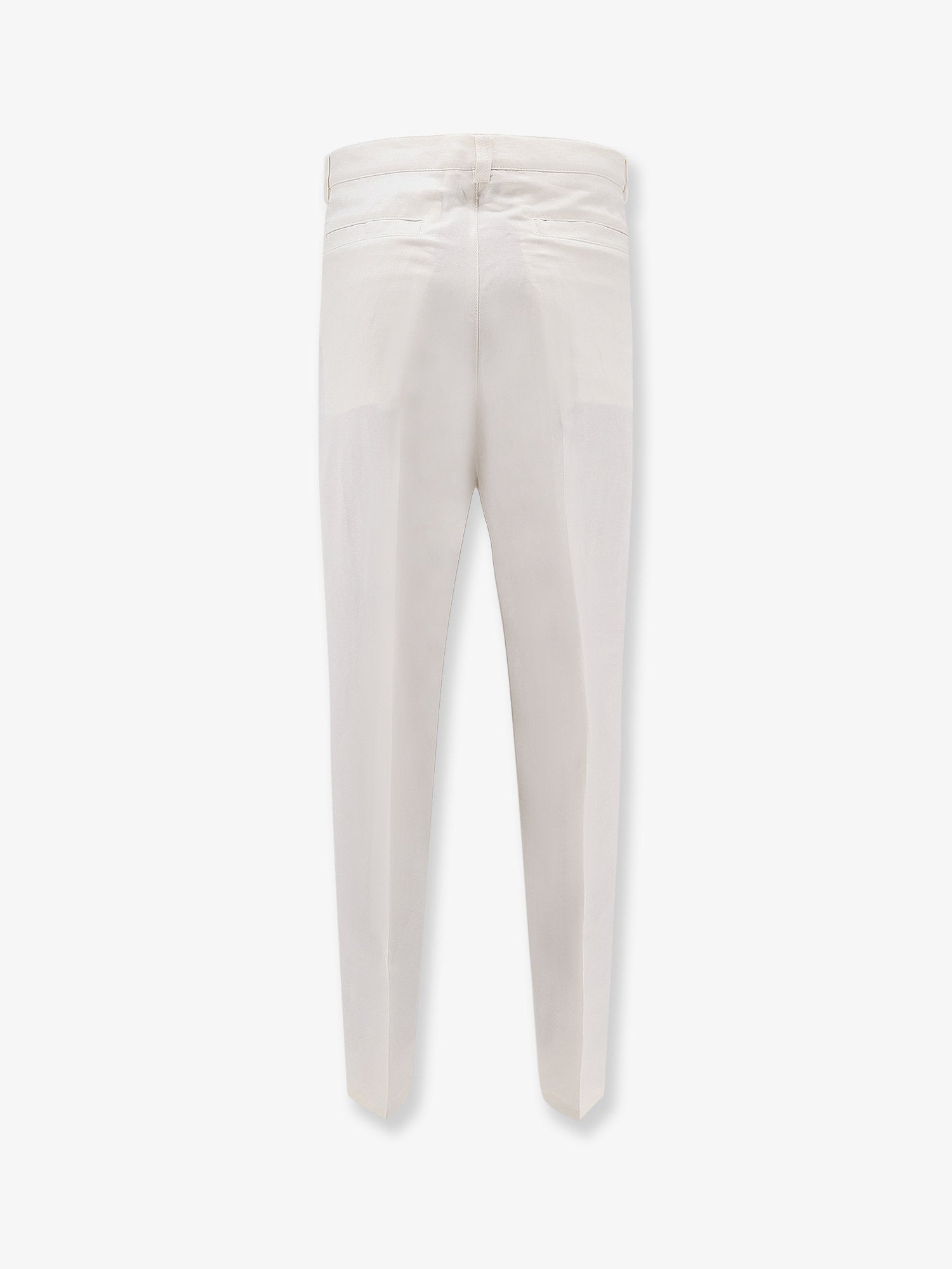 Brunello Cucinelli Cotton And Linen Trousers