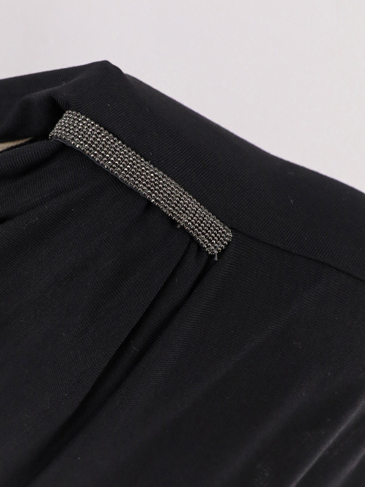 Brunello Cucinelli Wool And Stretch Viscose Top