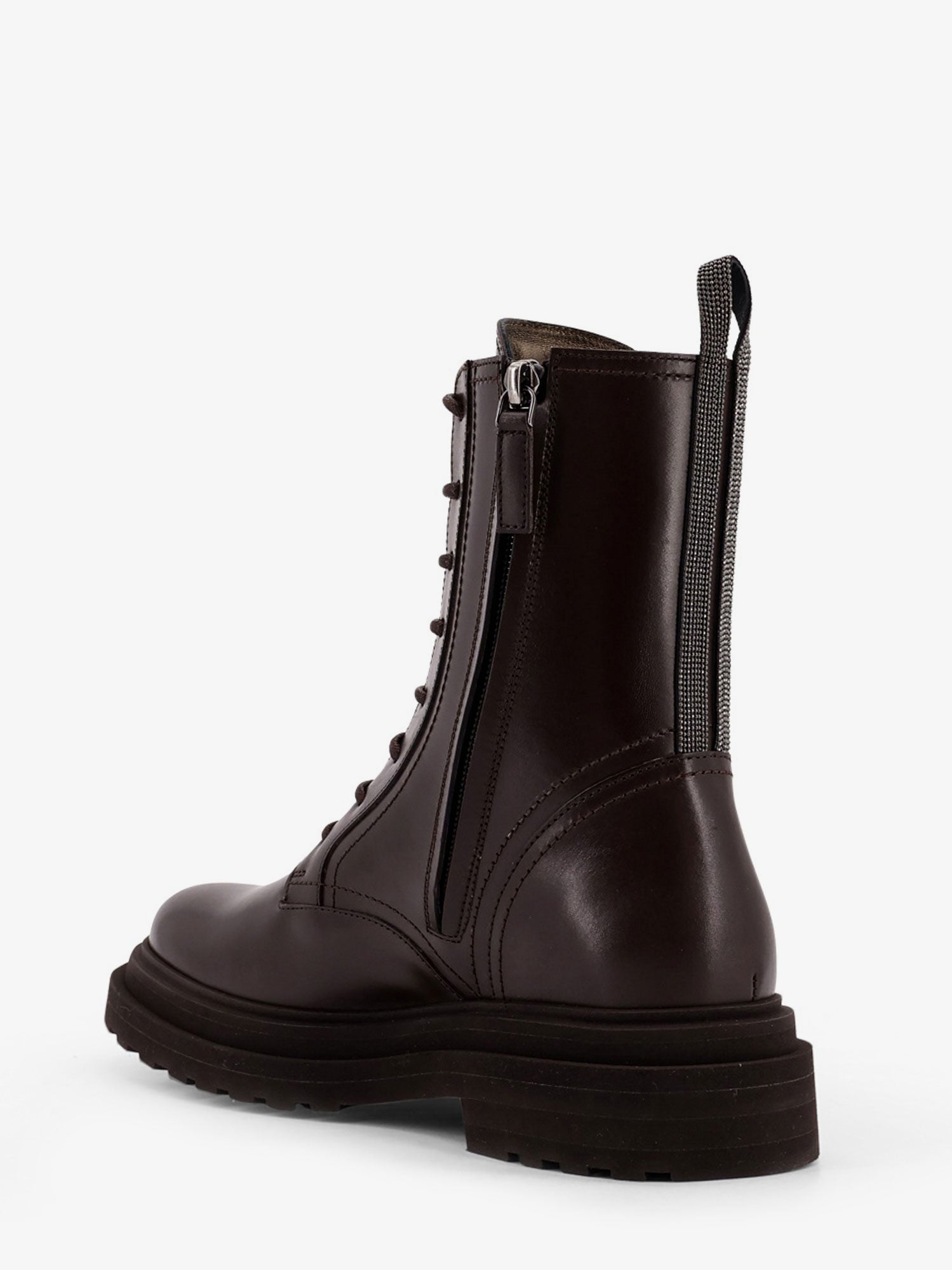 Brunello Cucinelli Leather Ankle Boots