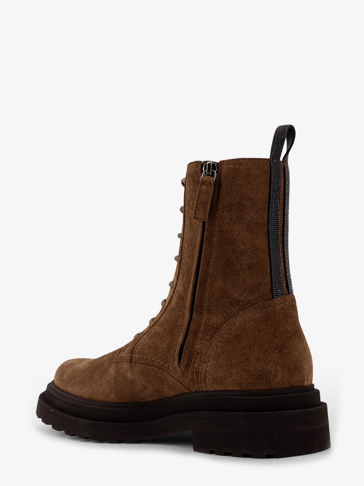 Brunello Cucinelli Suede Ankle Boots