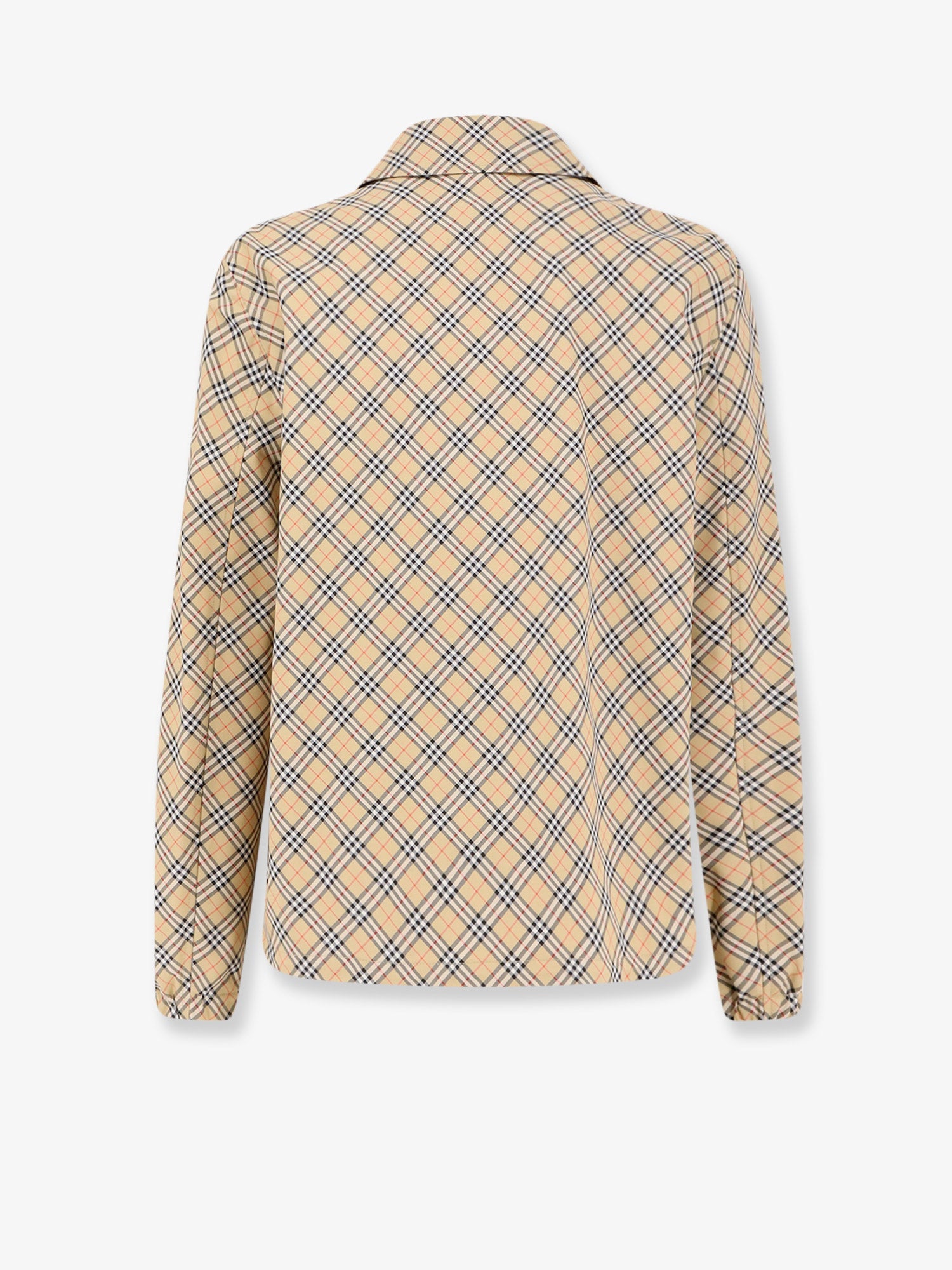 Burberry Slindon Jacket With Iconic Check Motif
