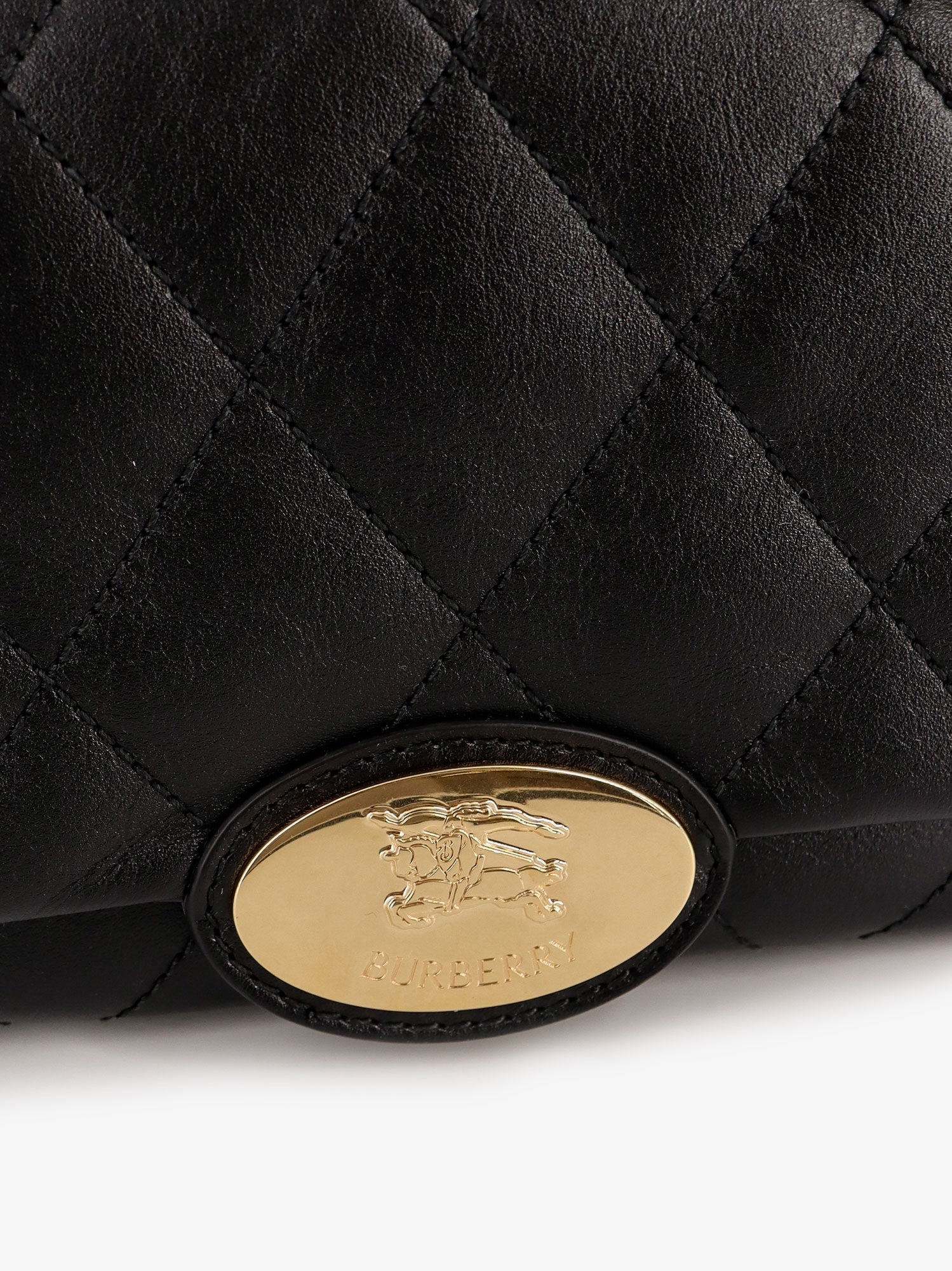 Burberry Strand Quilted Leather Crossbody Bag