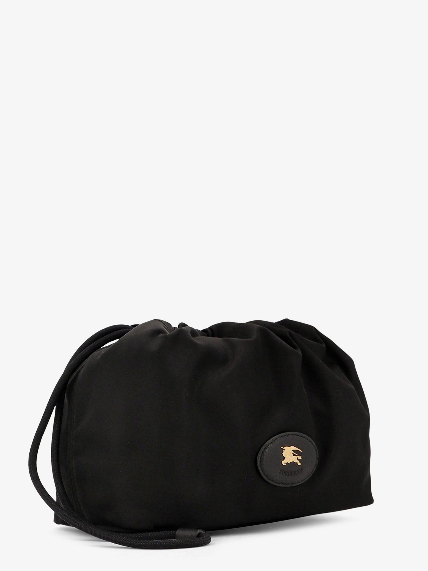 Burberry Horseshoe Drawstring Clutch Bag