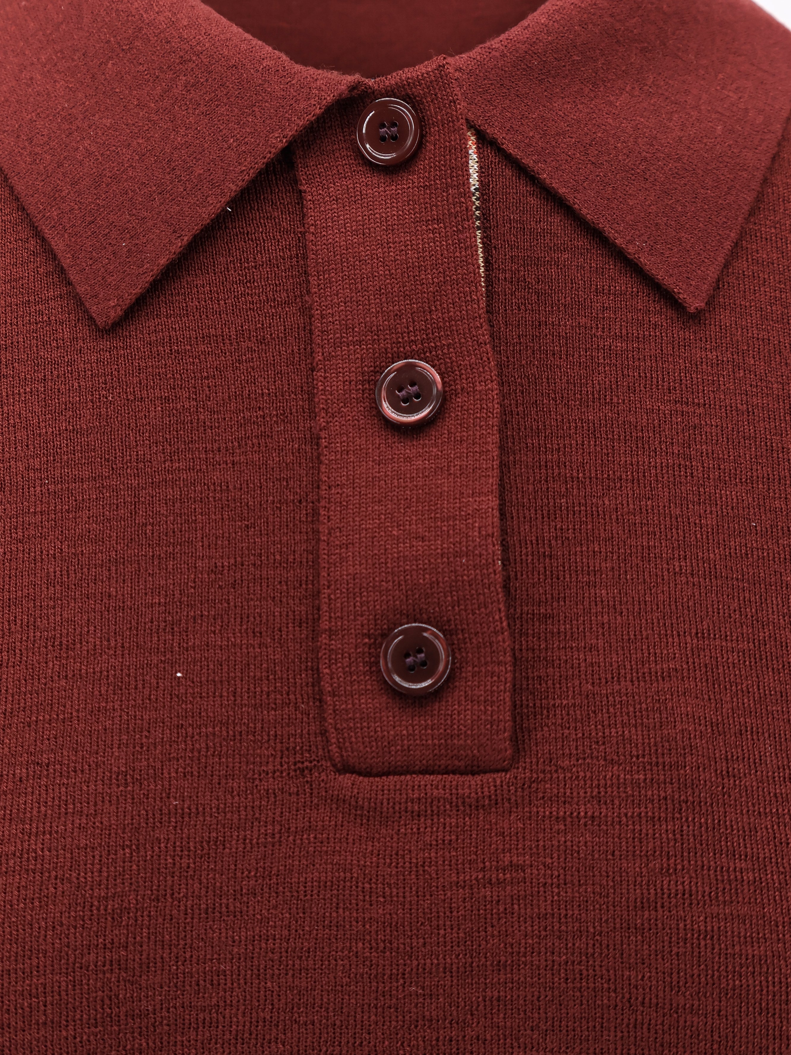 Burberry Wool Polo Shirt