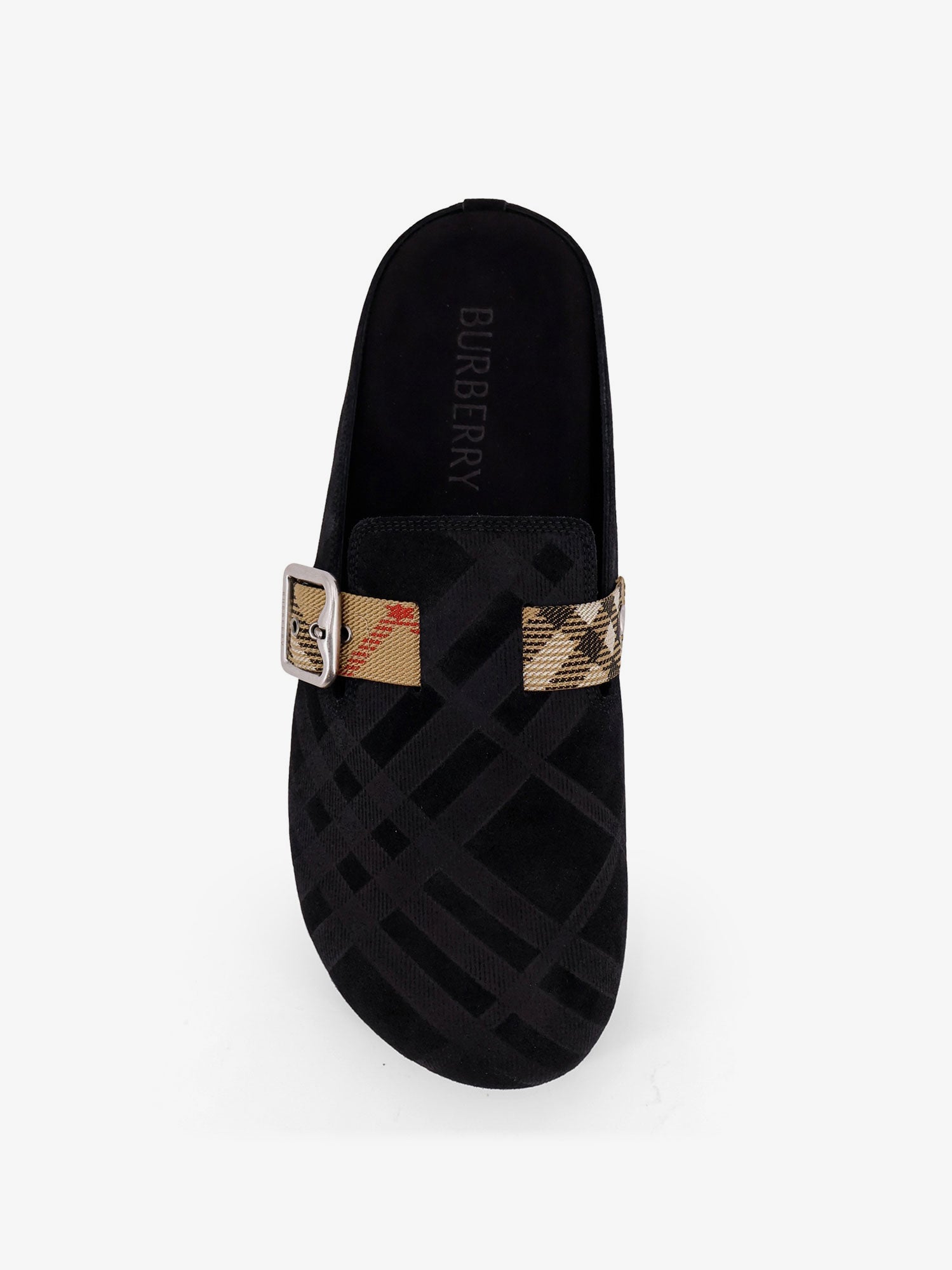 Burberry Urchin Low Velvet Sandals