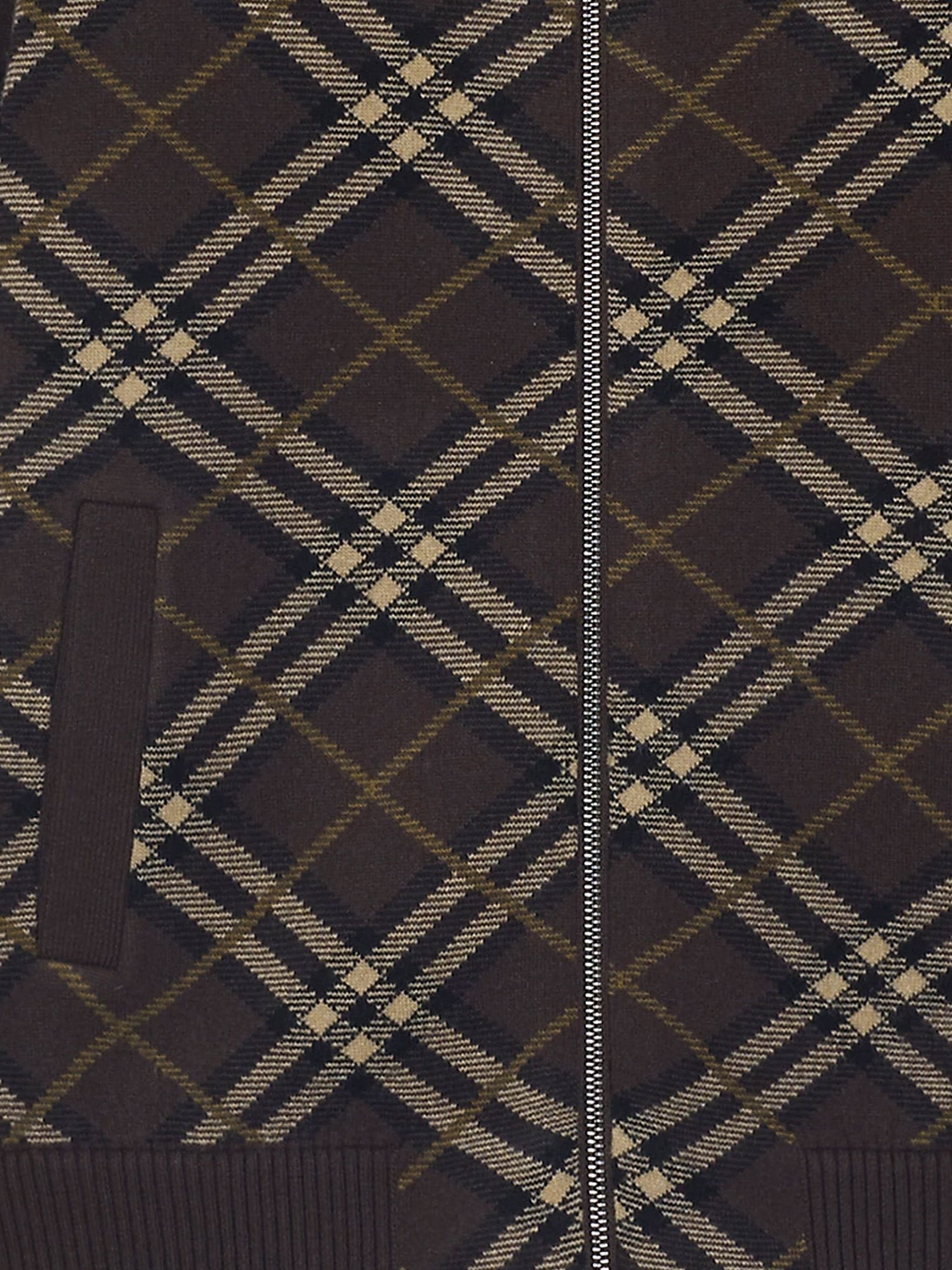 Burberry Gene Wool And Cashmere Cardigan