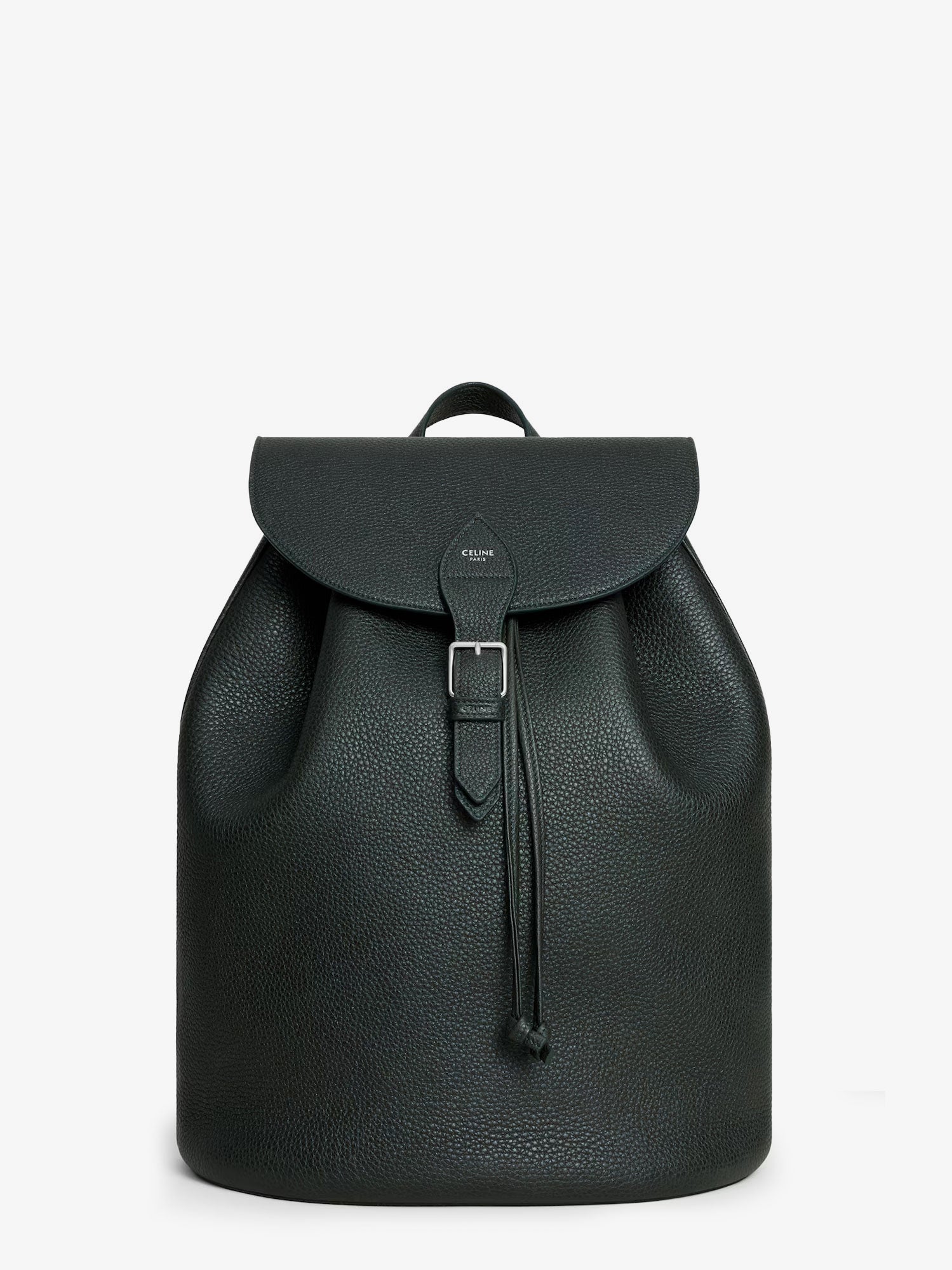 Celine Folco Leather Backpack
