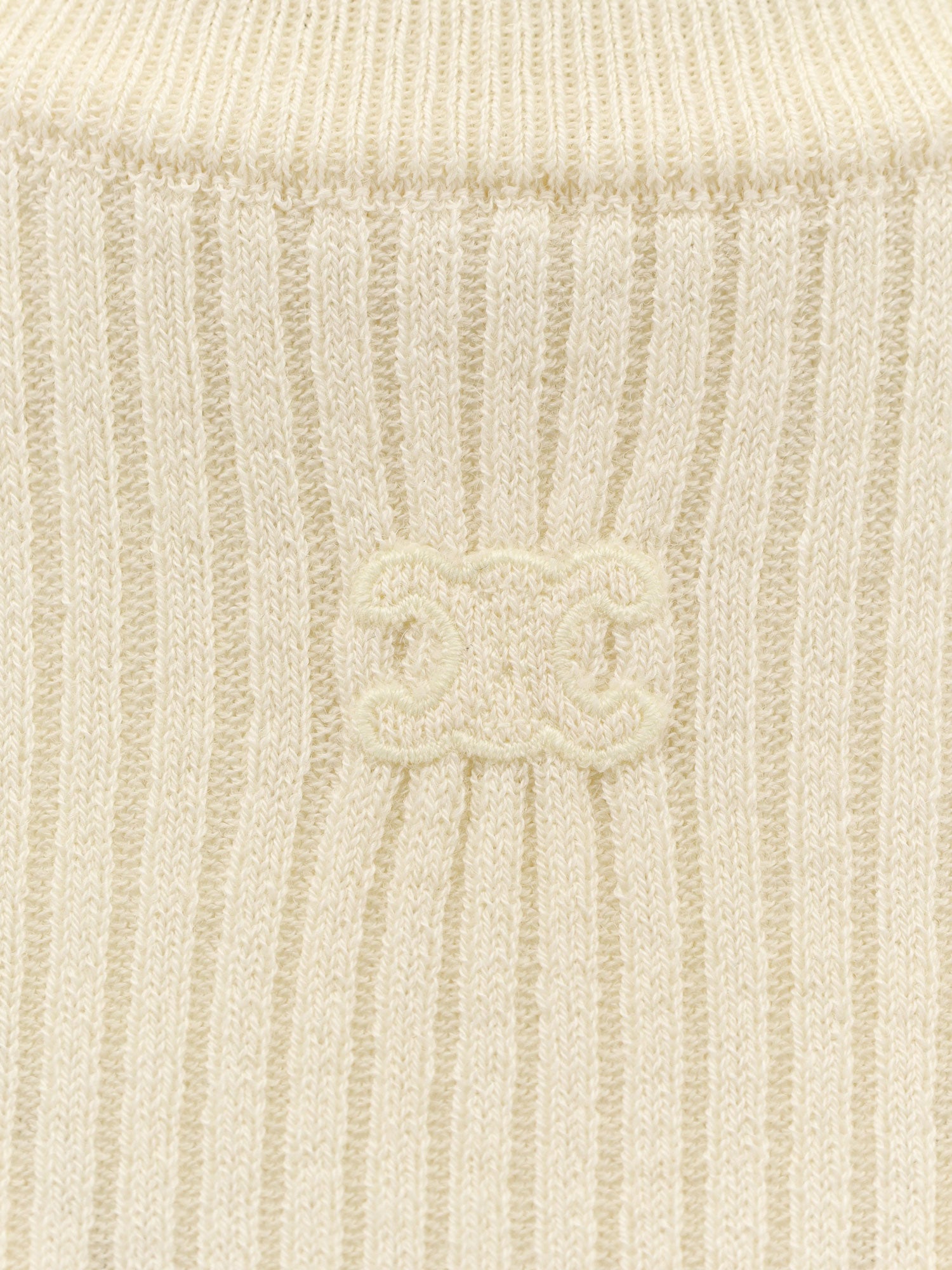 Celine Ribbed Stretch Wool Turtleneck Sweater