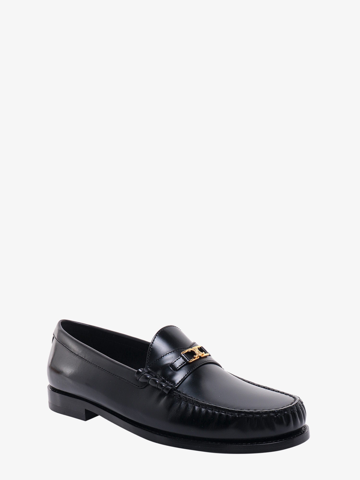 Celine Triomphe 15 Leather Loafers
