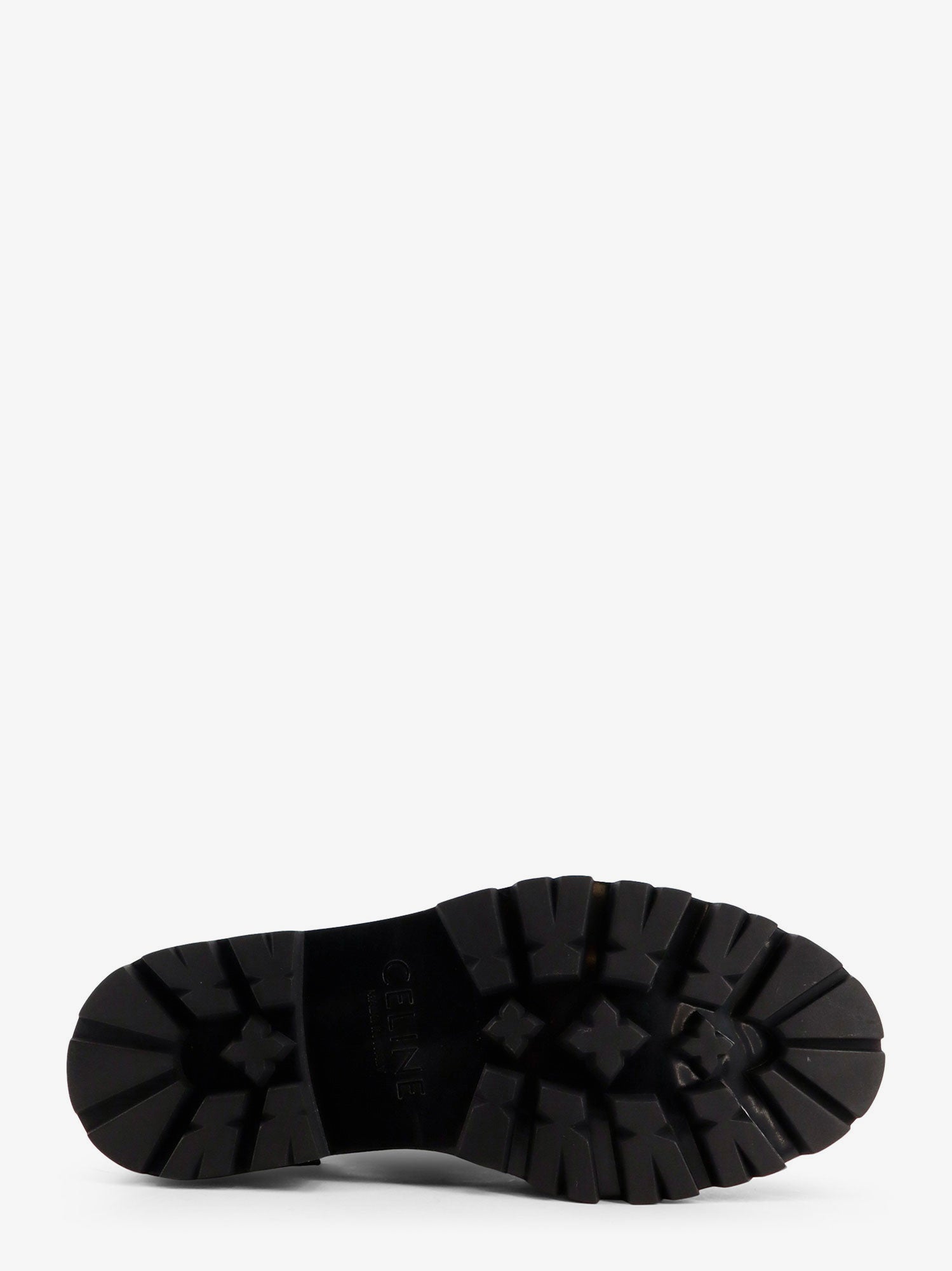 Celine Derby 35 Waxed Suede Lace Up Shoe