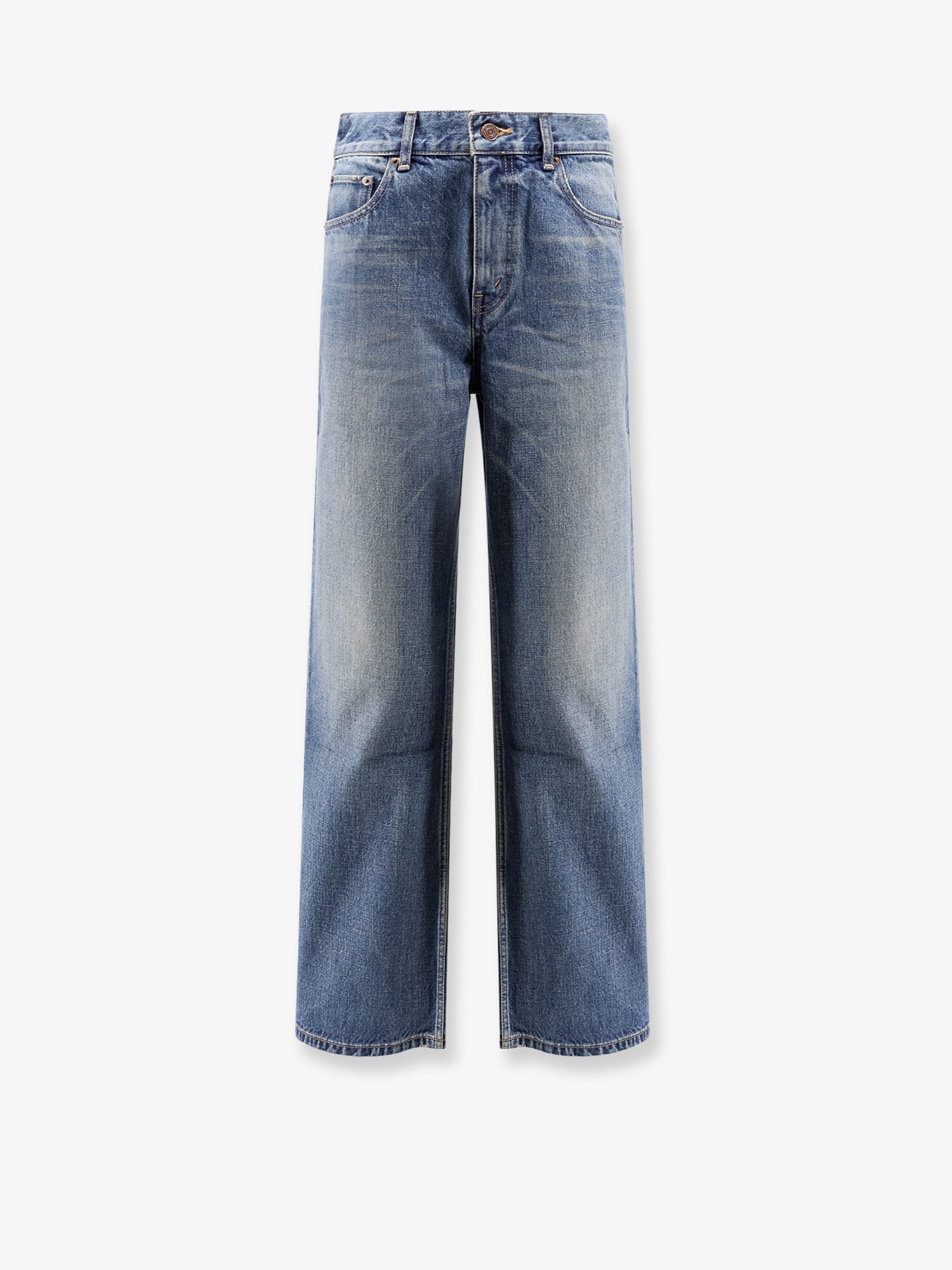 Celine Stone-washed Cotton Jeans