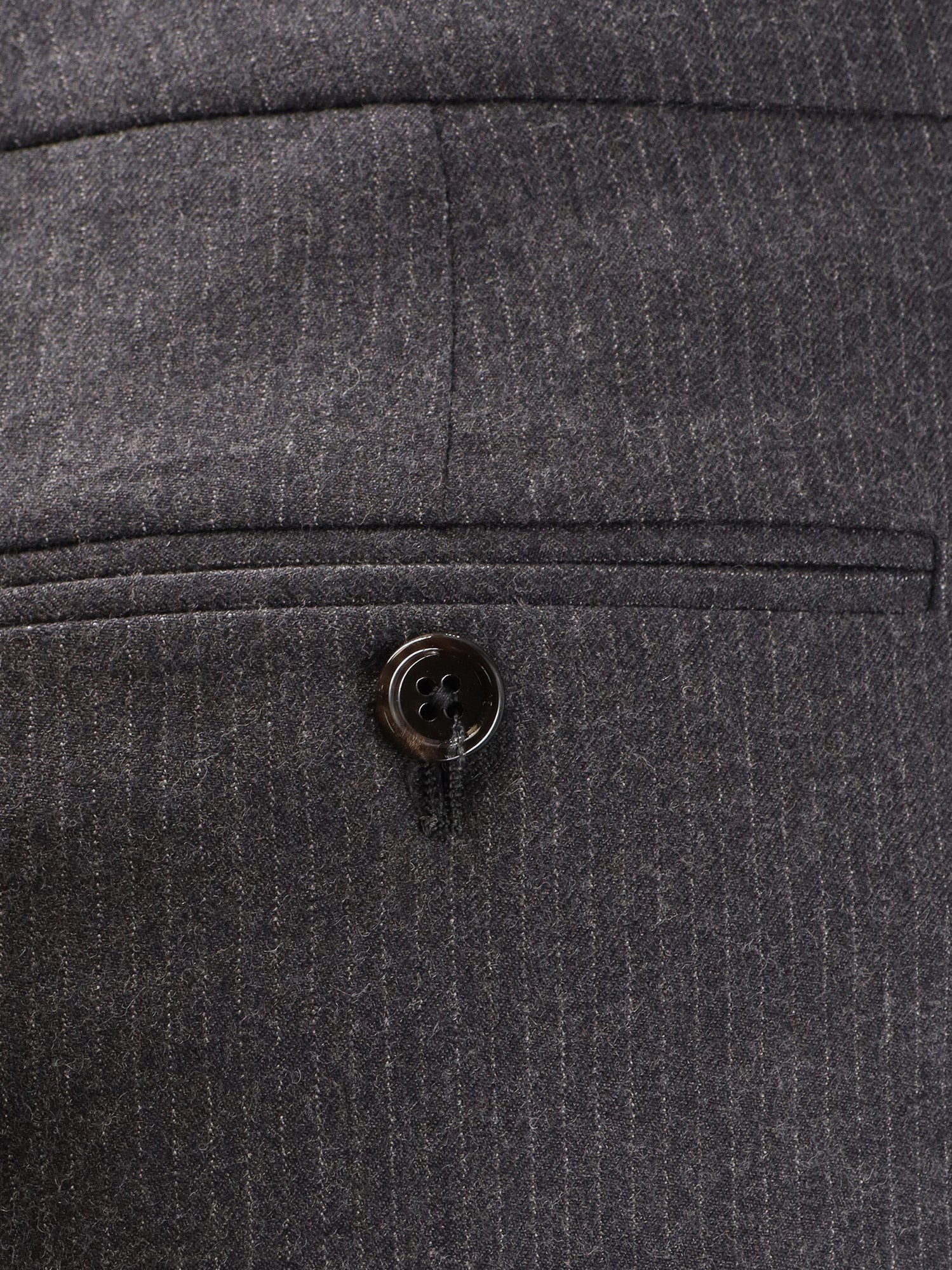 Celine Pinstripe Wool Trousers