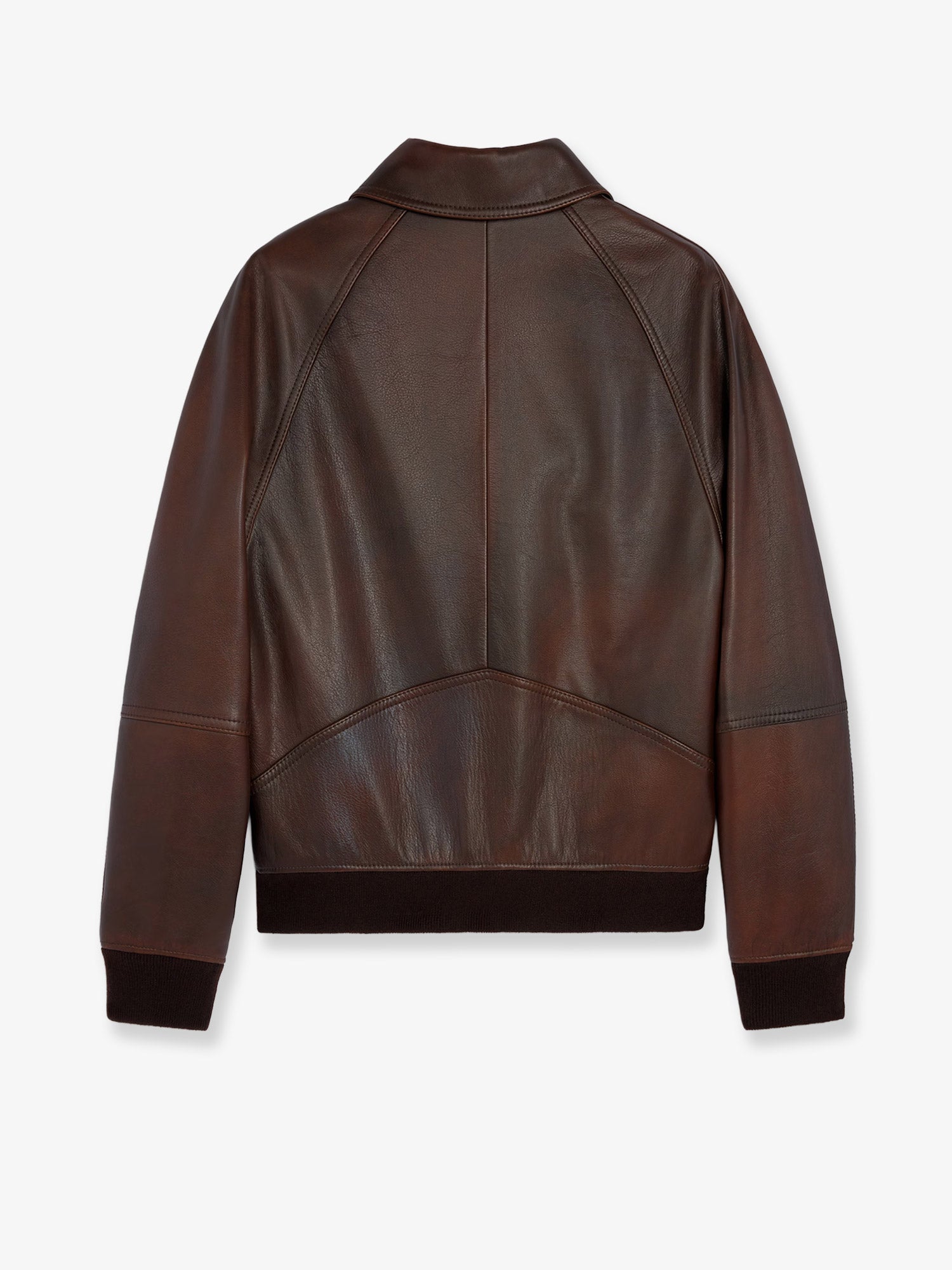 Celine Leather Jacket With Wool Lining