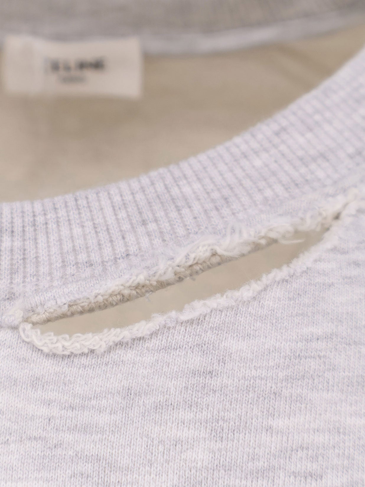 Celine Cotton Sweatshirt With Multicolor Print