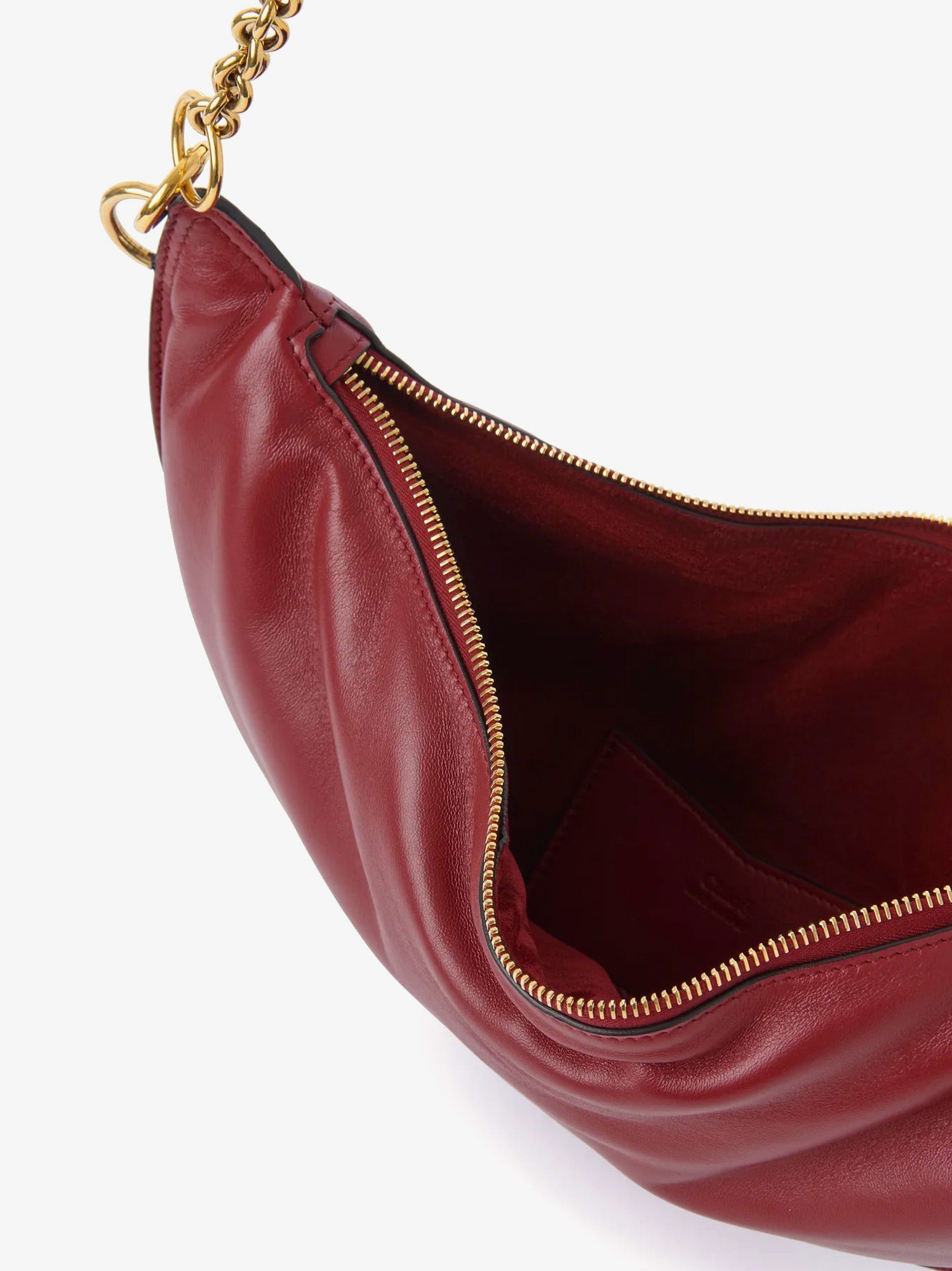 Chloé Halfmoon Leather Shoulder Bag