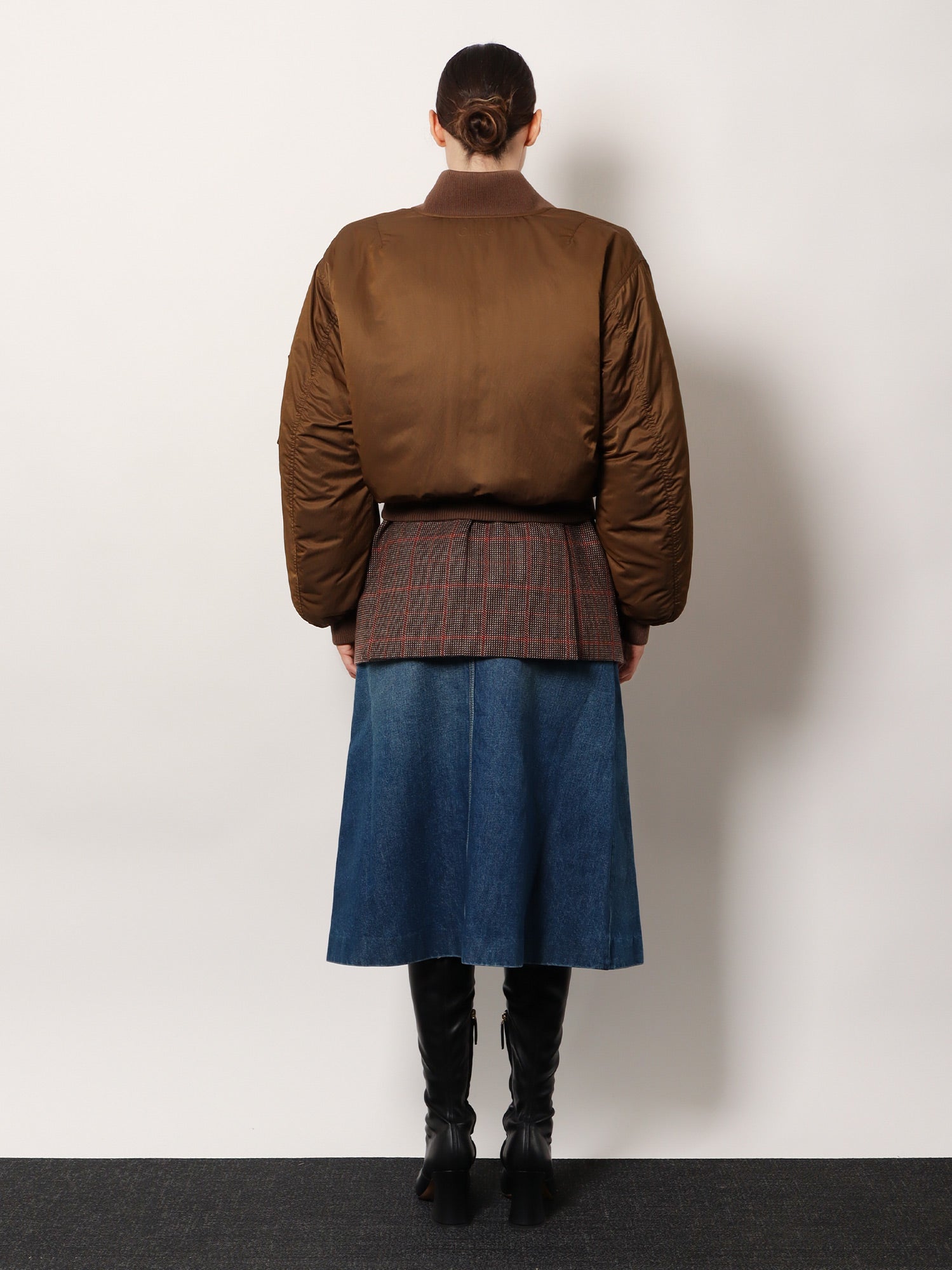 Chloé Nylon Bomber Jacket