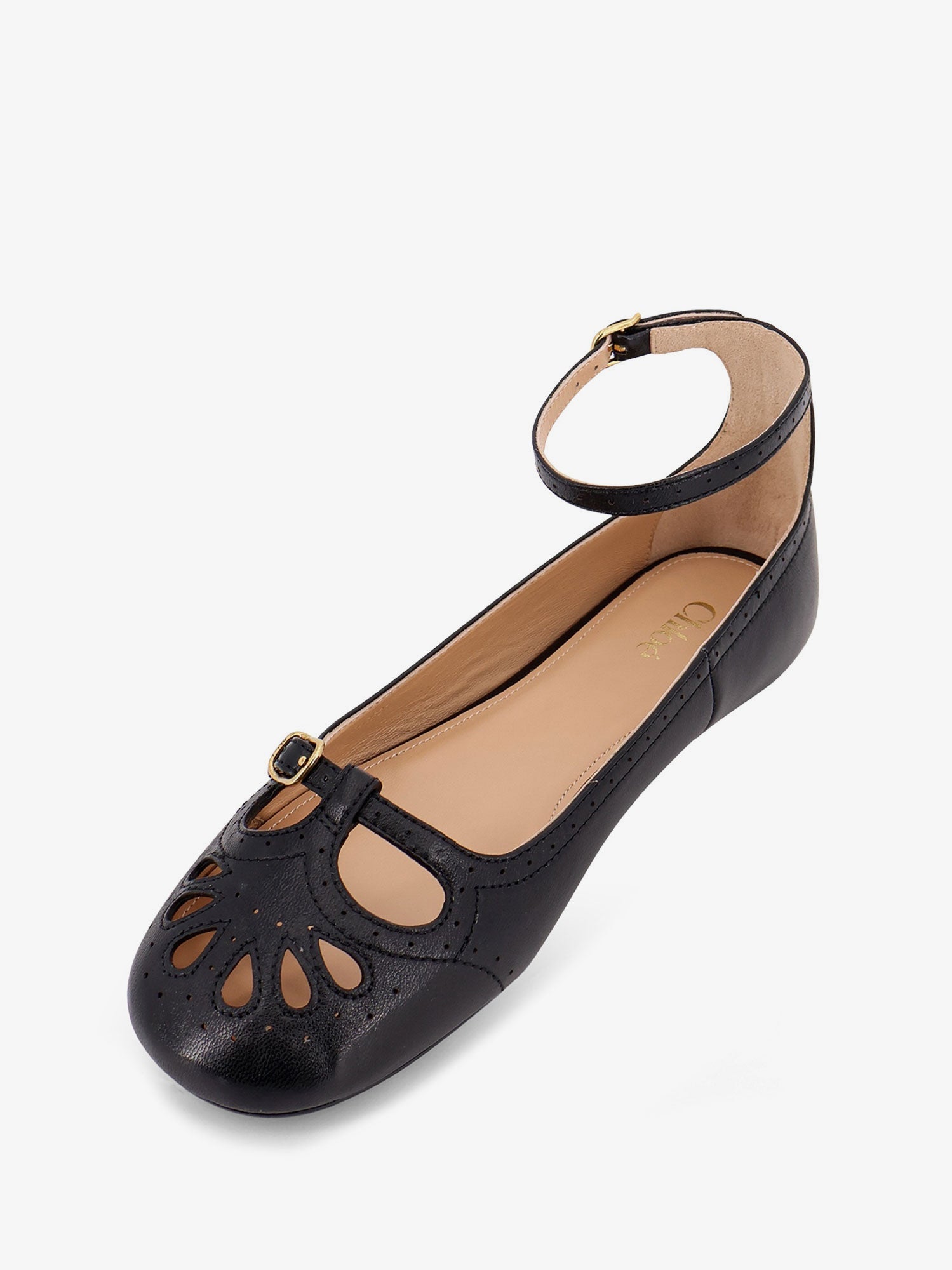 Chloé Misty Leather Ballerinas