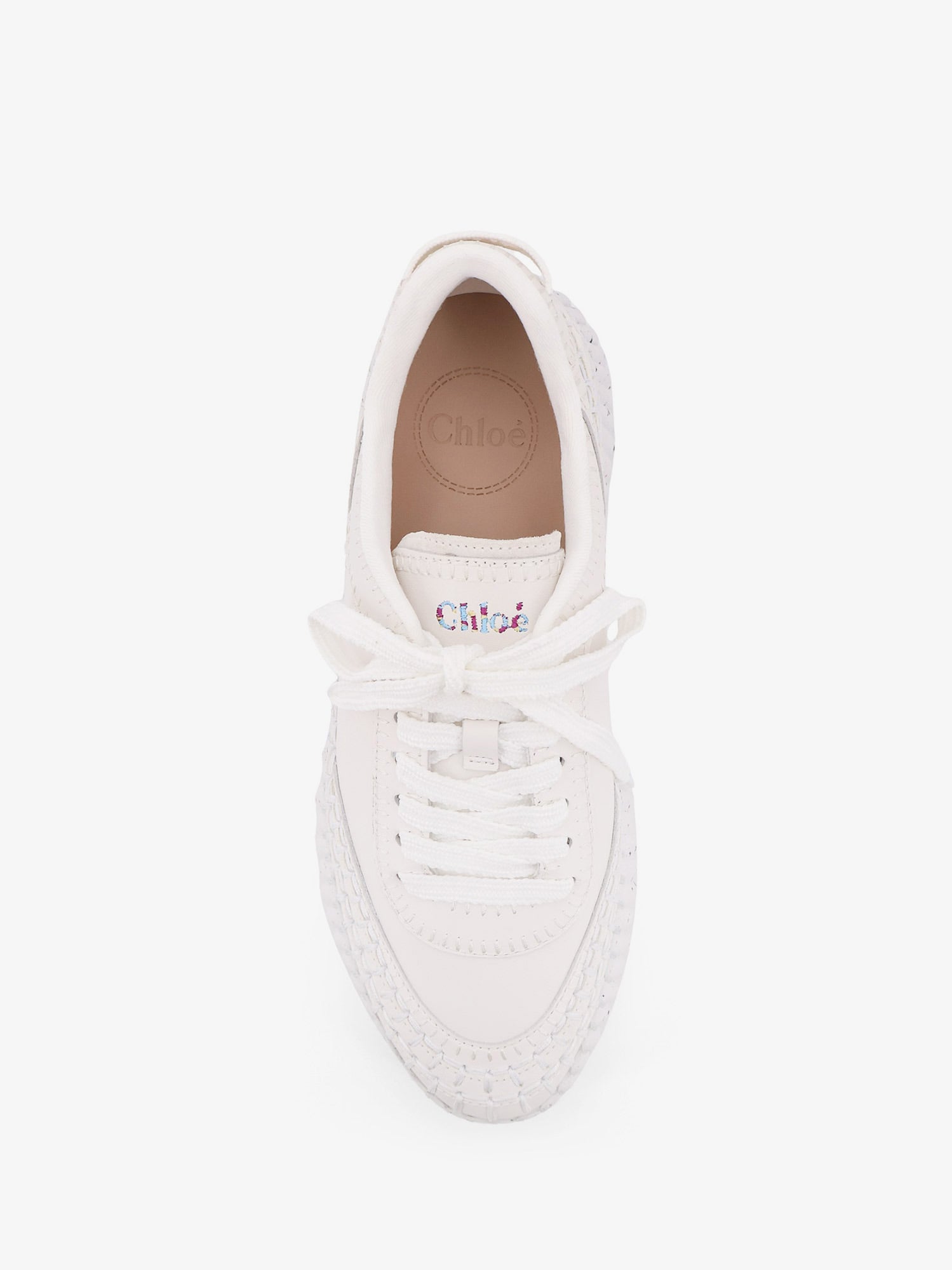 Chloé Nama Low-top Leather Sneakers