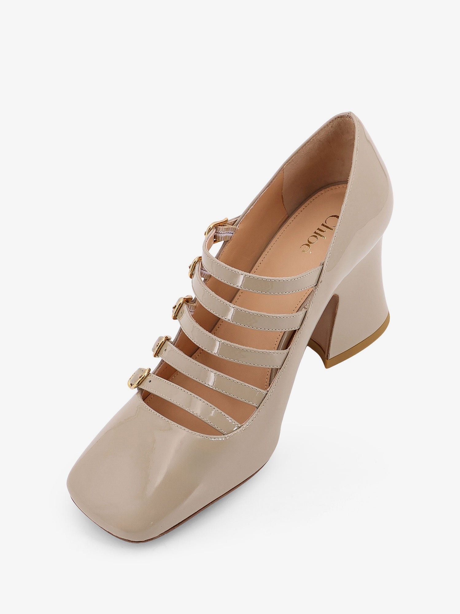 Chloé Janis Patent Leather Decolleté