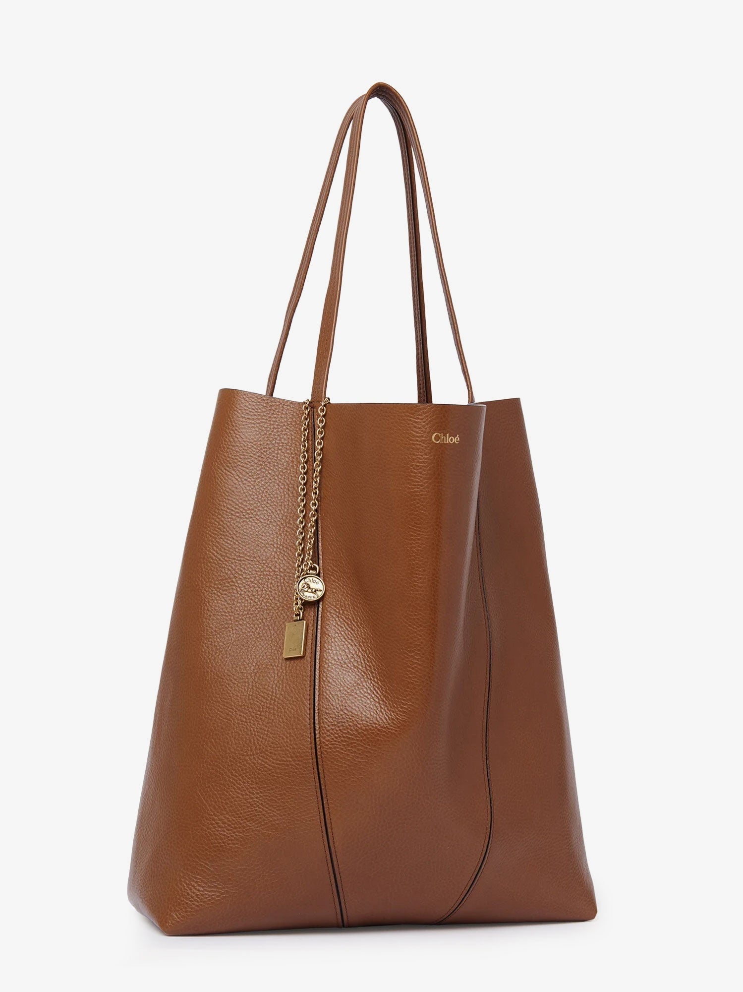 Chloé Chloé Spin Leather Shoulder Bag