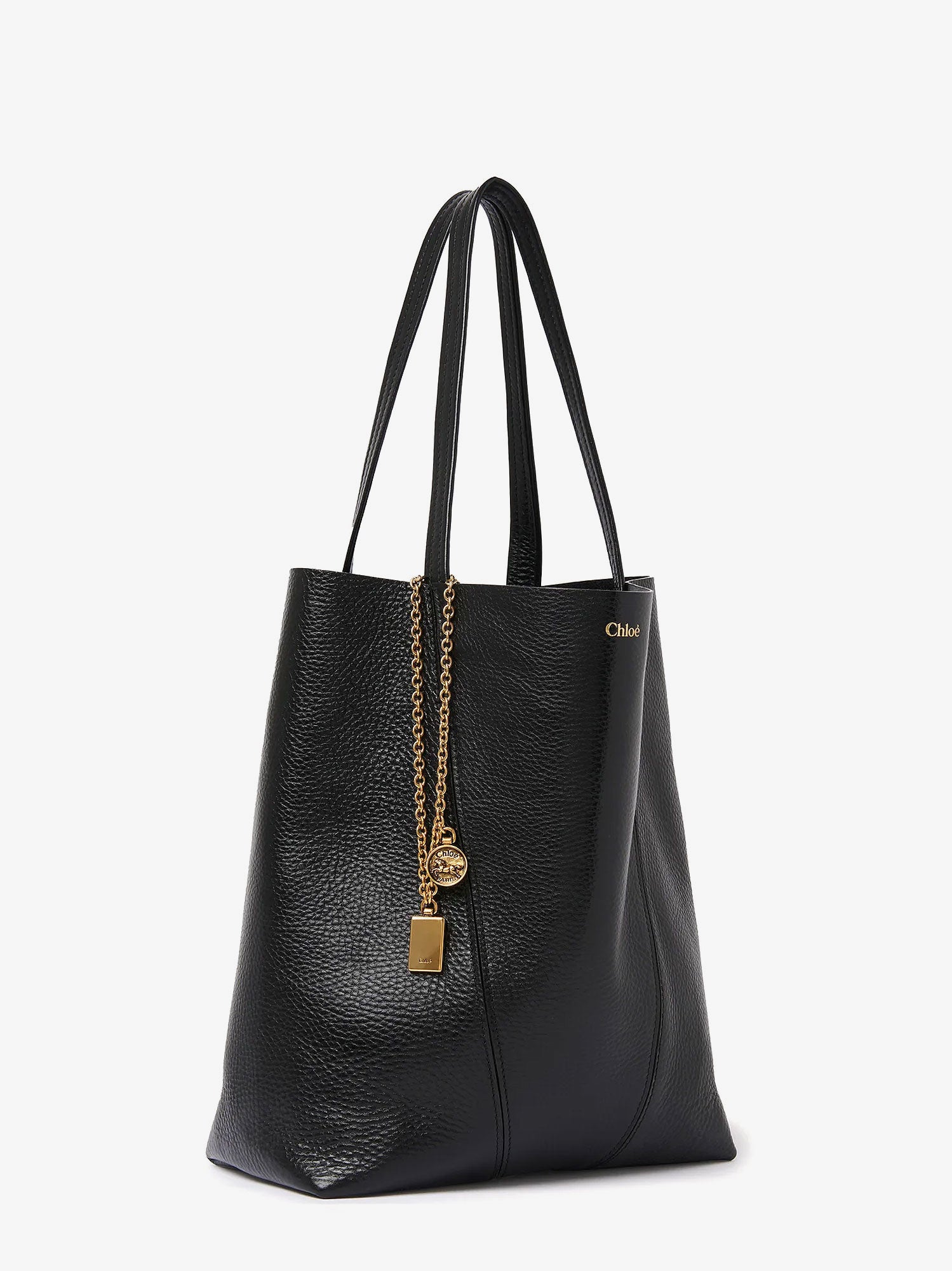 Chloé Chloé Spin Leather Shoulder Bag