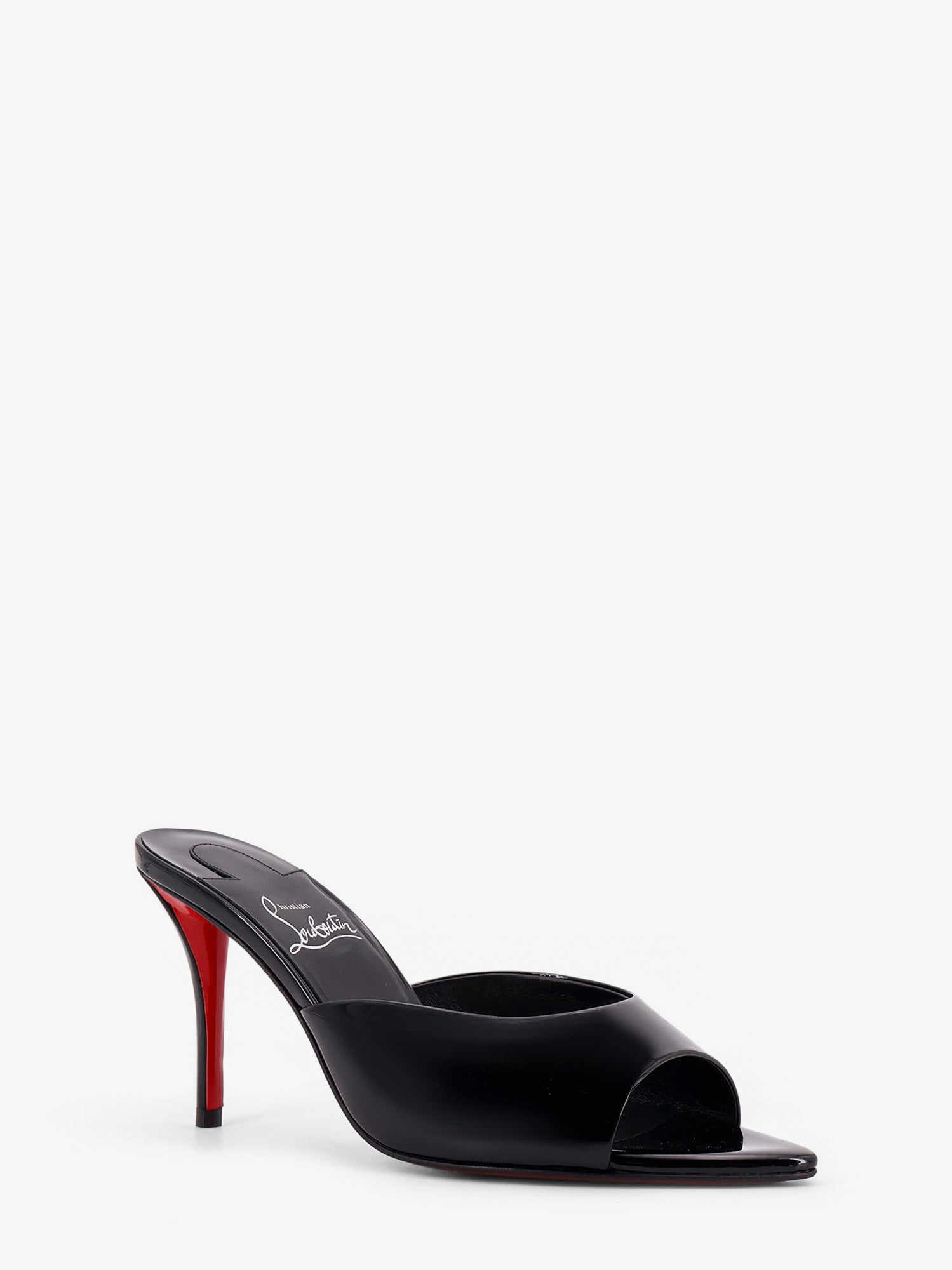 Christian Louboutin Miss Z Mule 80 Patent Leather Sandals