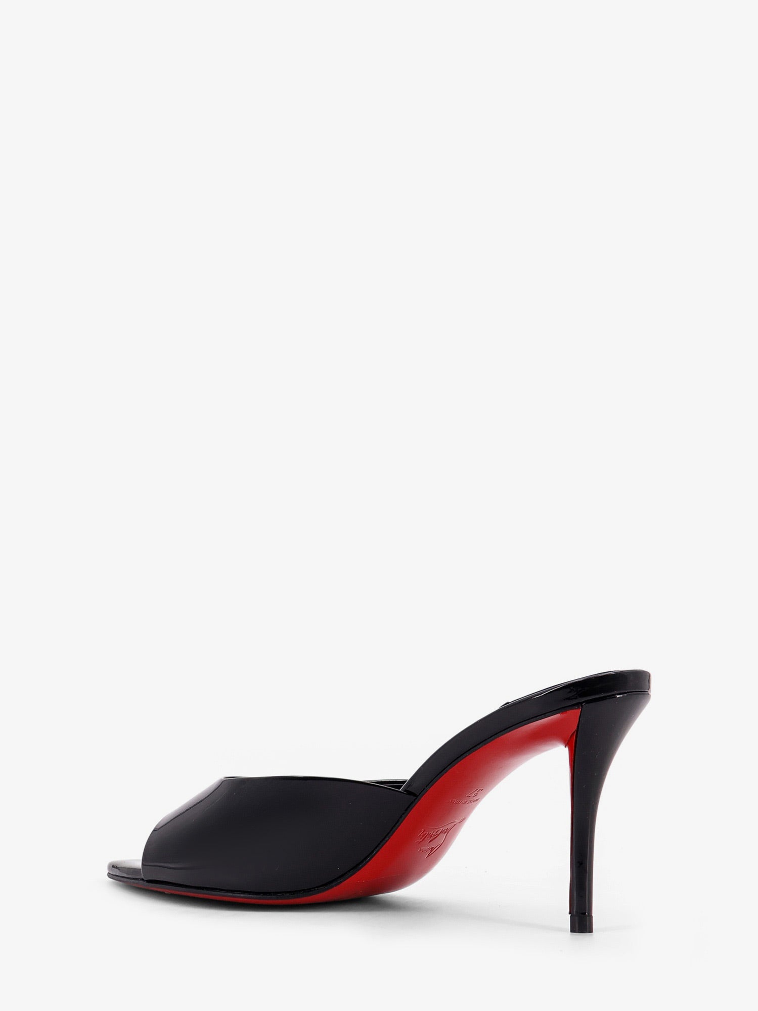 Christian Louboutin Miss Z Mule 80 Patent Leather Sandals
