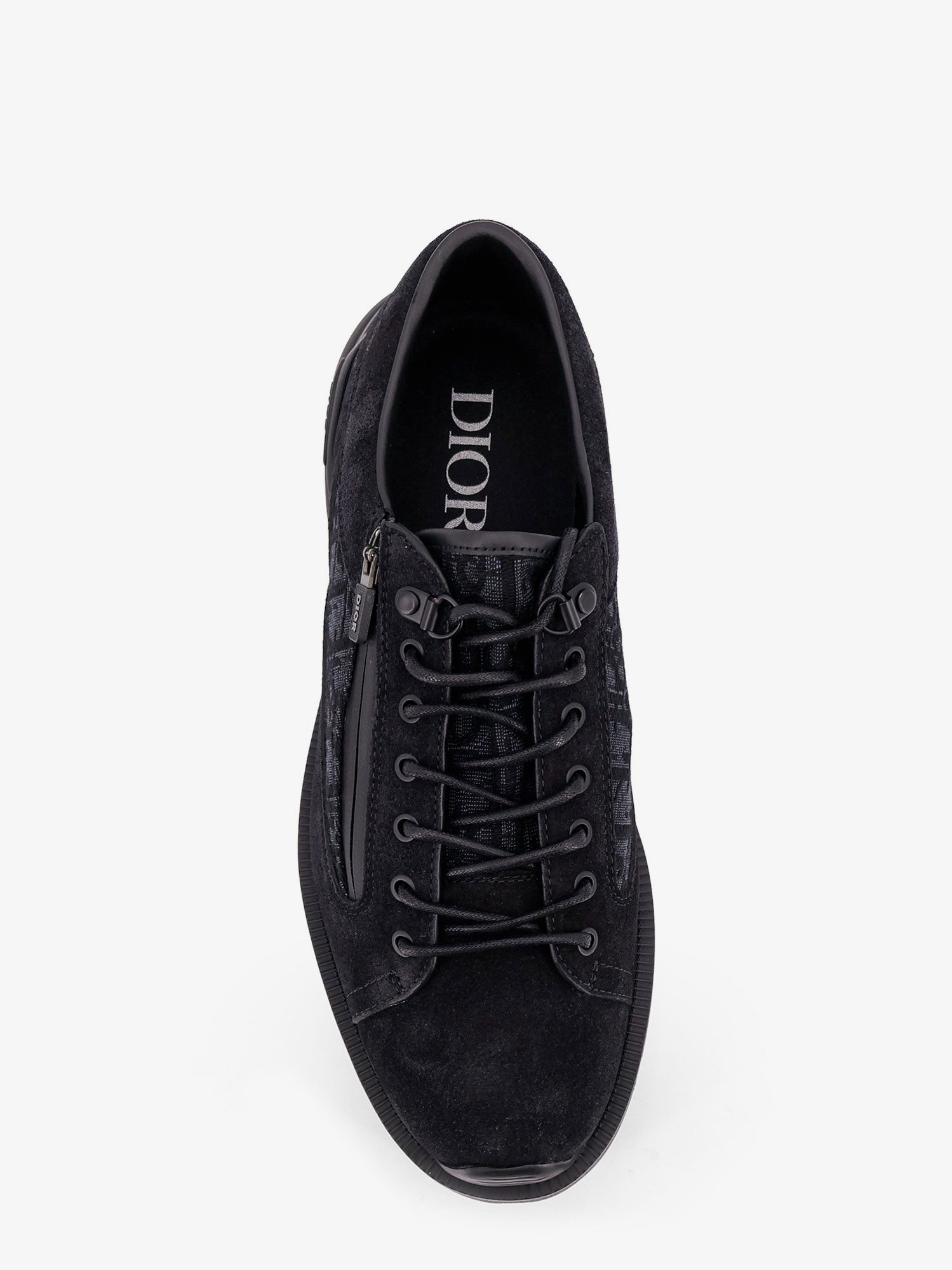 Dior Derby Dior Combat Suede And Dior Oblique Jacquard Fabric Lace Up Shoes